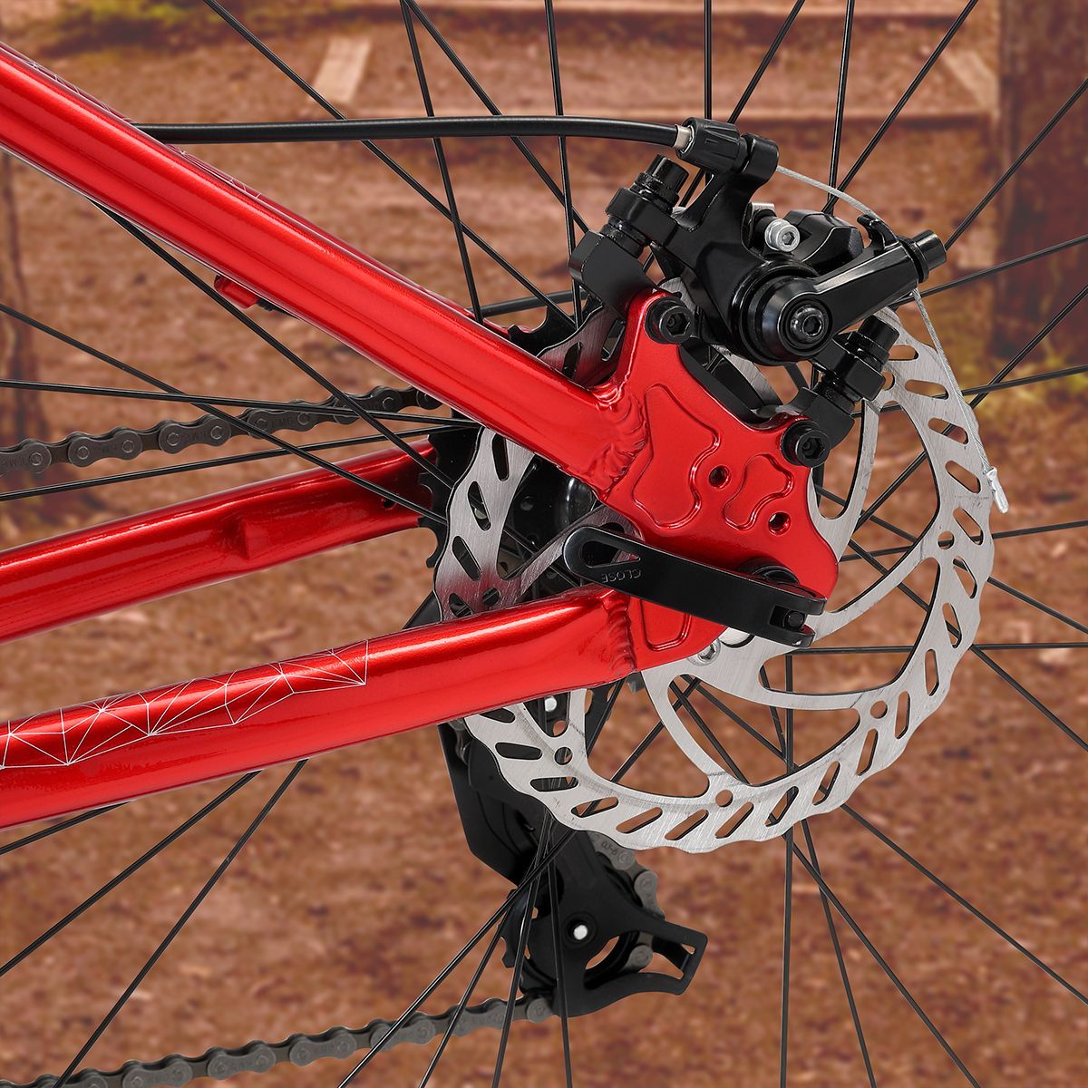 Oxford Bicicleta Merak 1 Roja 2023 - Rideshop