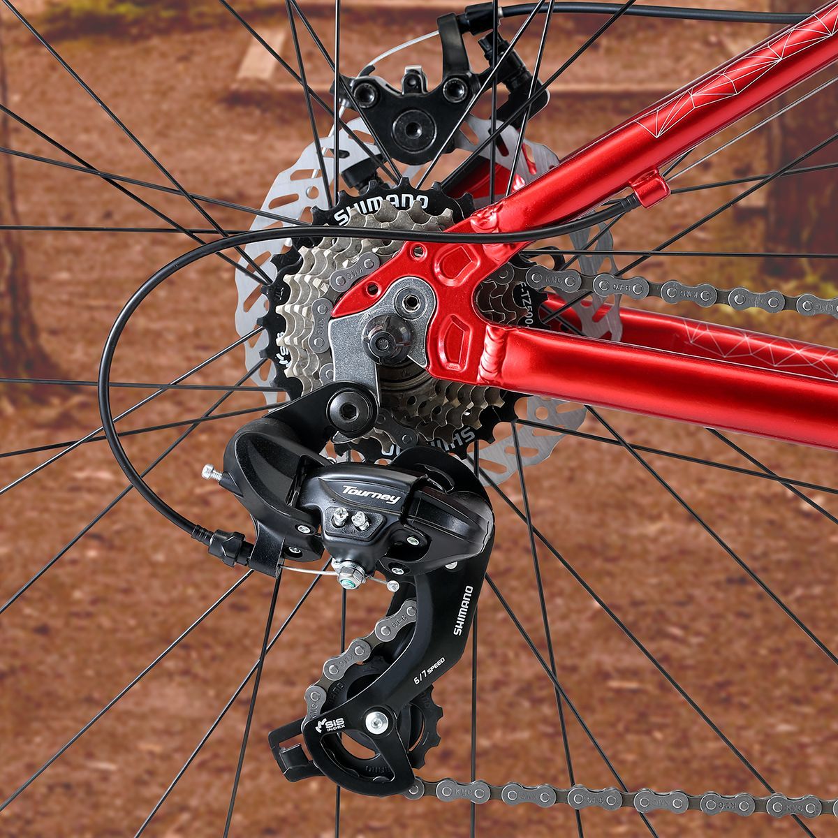 Oxford Bicicleta Merak 1 Roja 2023 - Rideshop