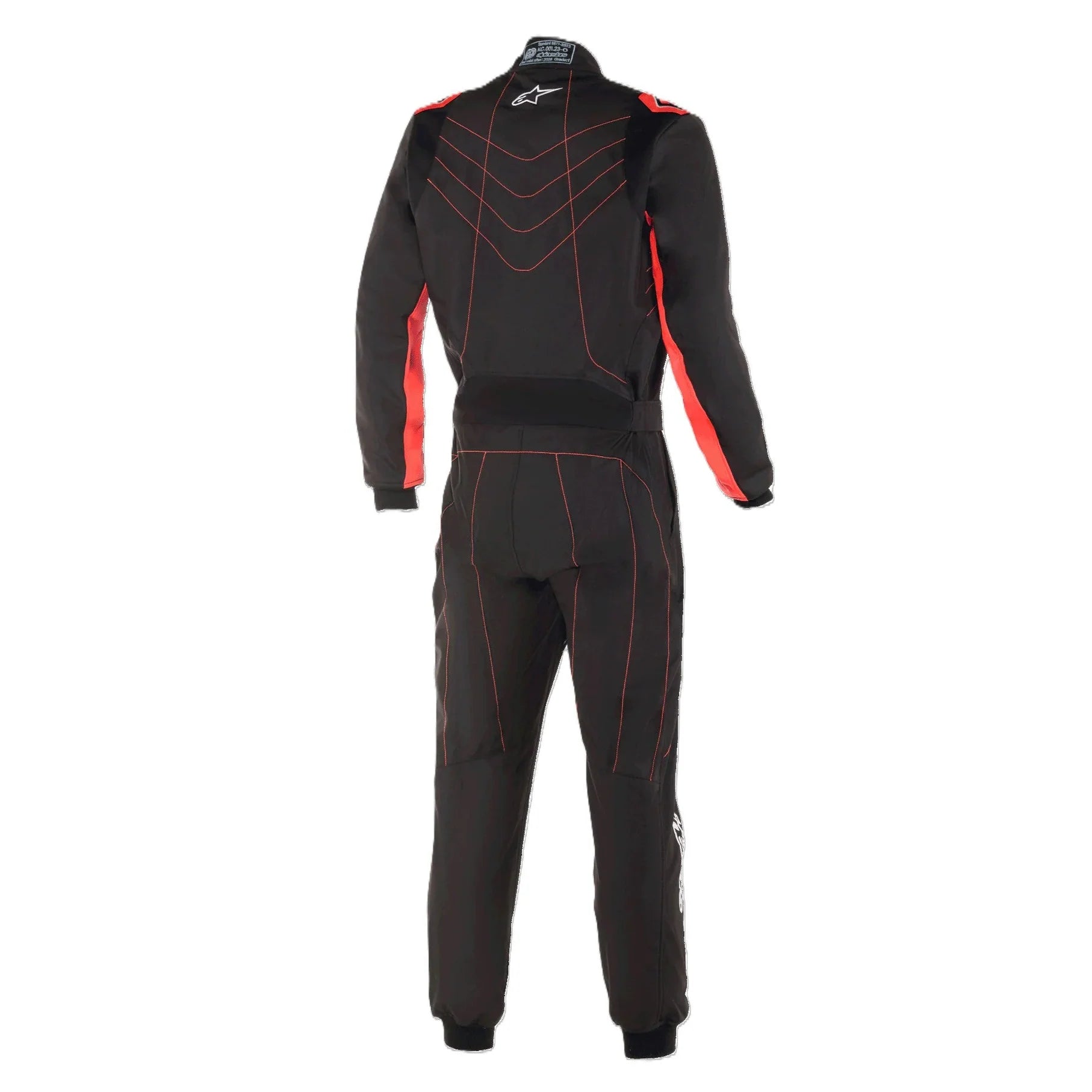 Buzo Karting Alpinestars Kmx-9 V3 Negro Rojo Fluor