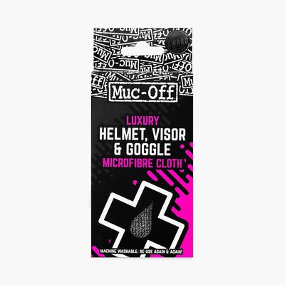 Muc-Off Paño Microfibra - Luxury Helmet Visor Microfibre Cloth - Rideshop