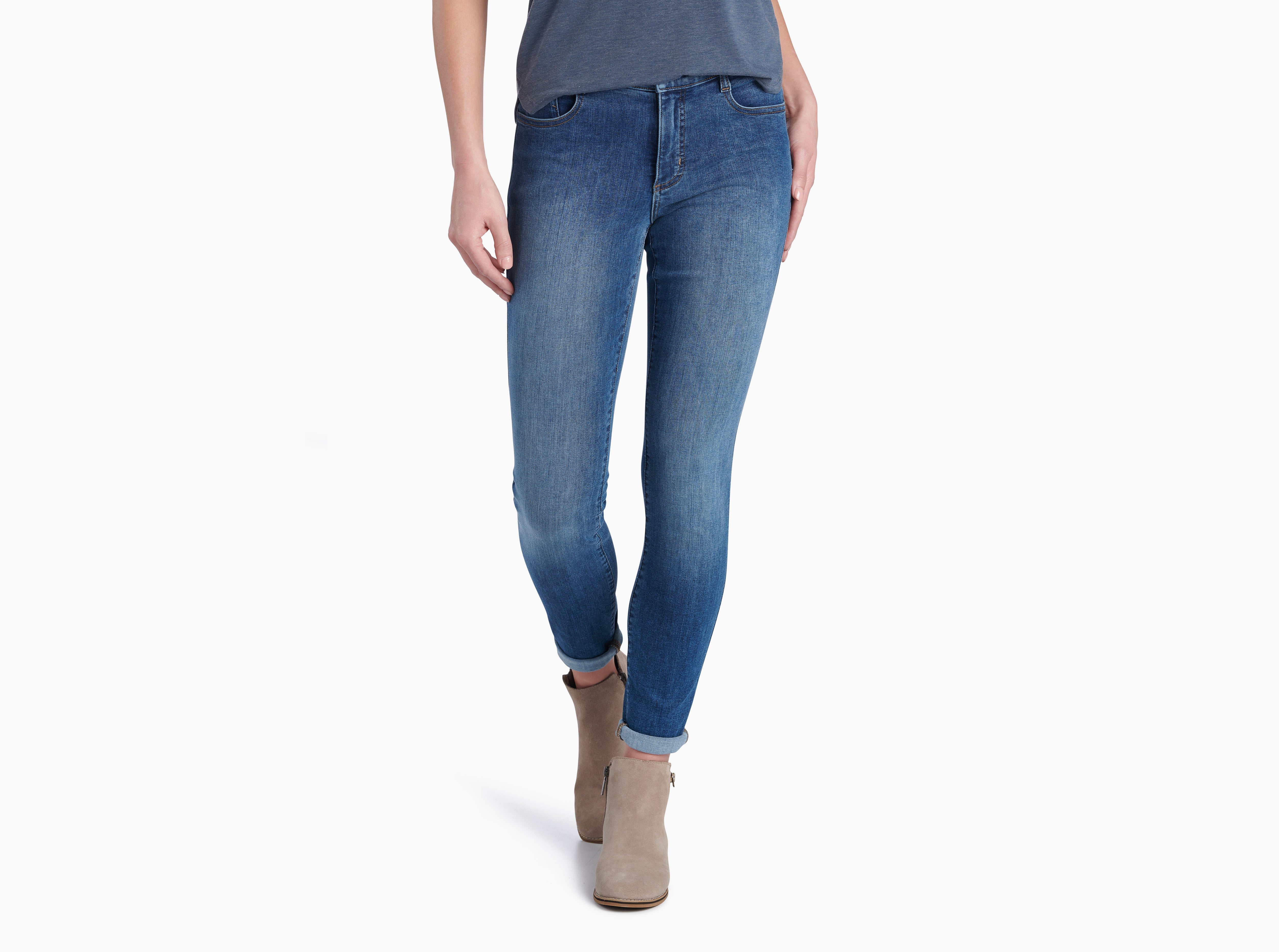 Pantalón Kühl 10" Kontour Flex Denim Skinny