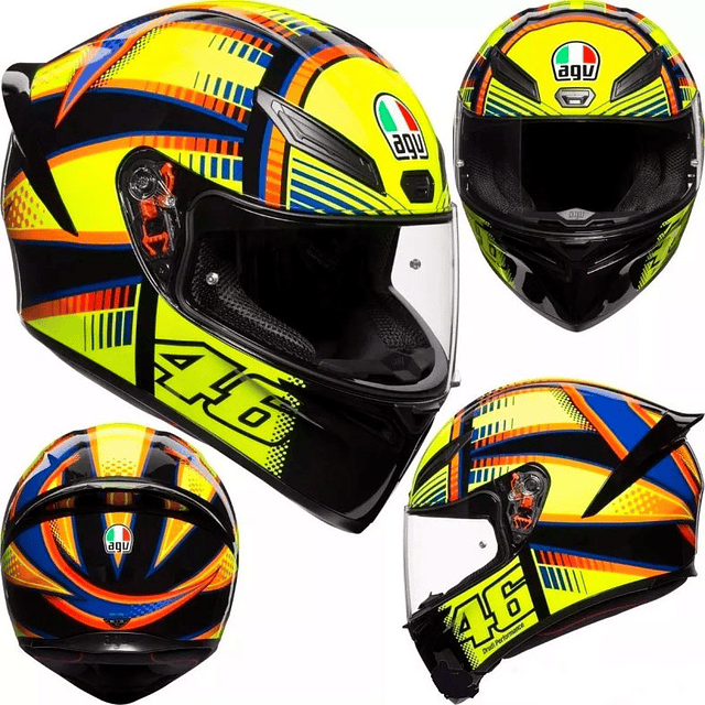 AGV Casco Moto K1 VR Soleluna 2015 - Rideshop
