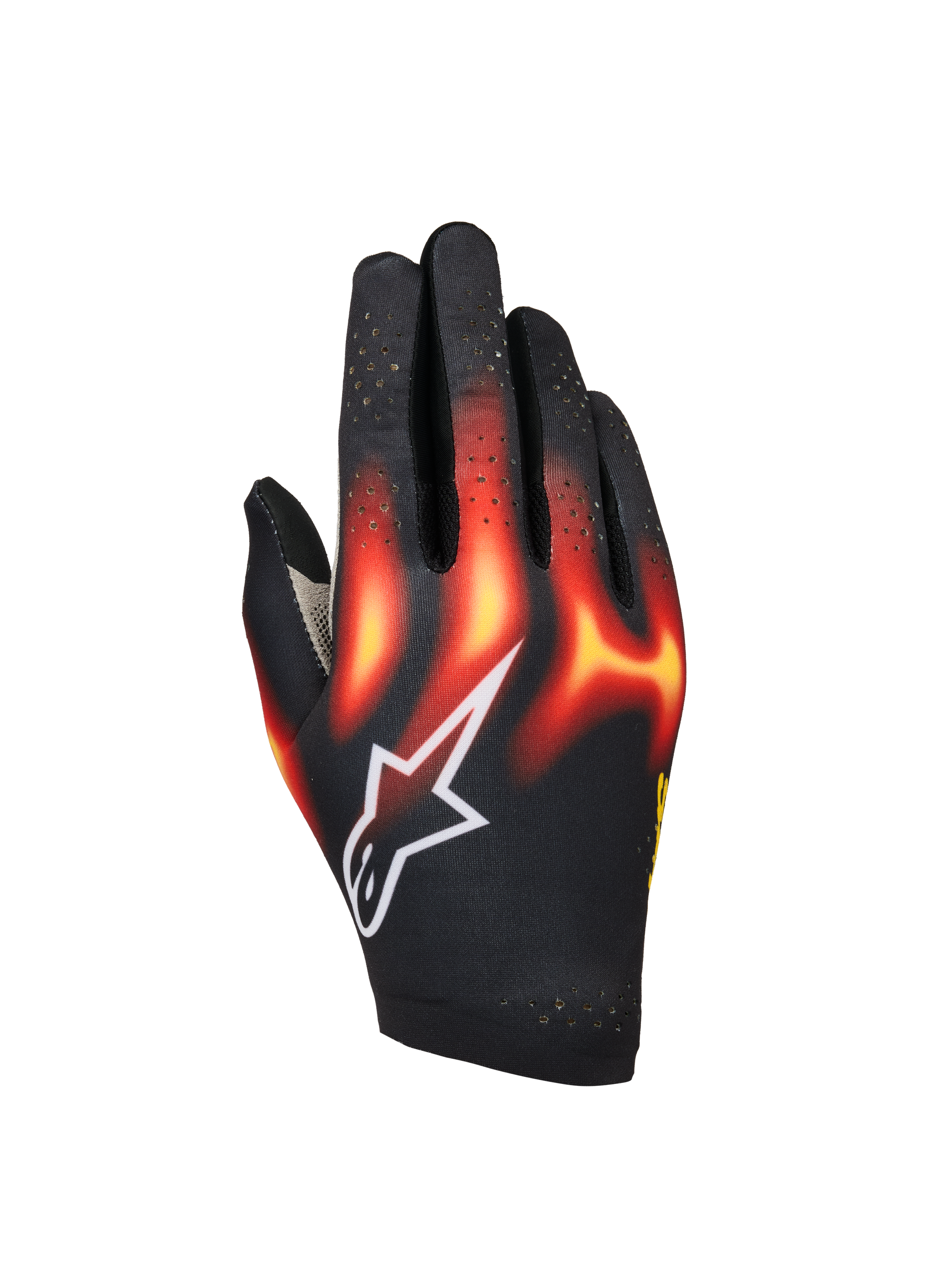 Guantes Sim Racing Alpinestars Graphic 3 - Negro/Rojo S