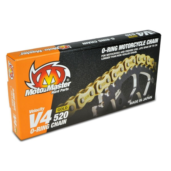Moto-Master Cadena V4-520G (120 enlaces, con prensa)