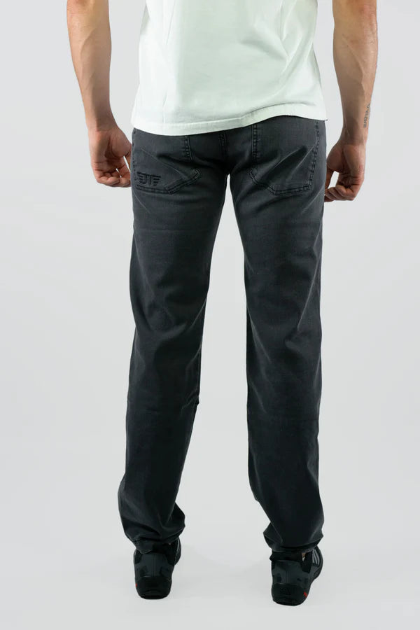 Pantalón Escalada Trekking Jeanstrack Turia Jeans Black Hombre