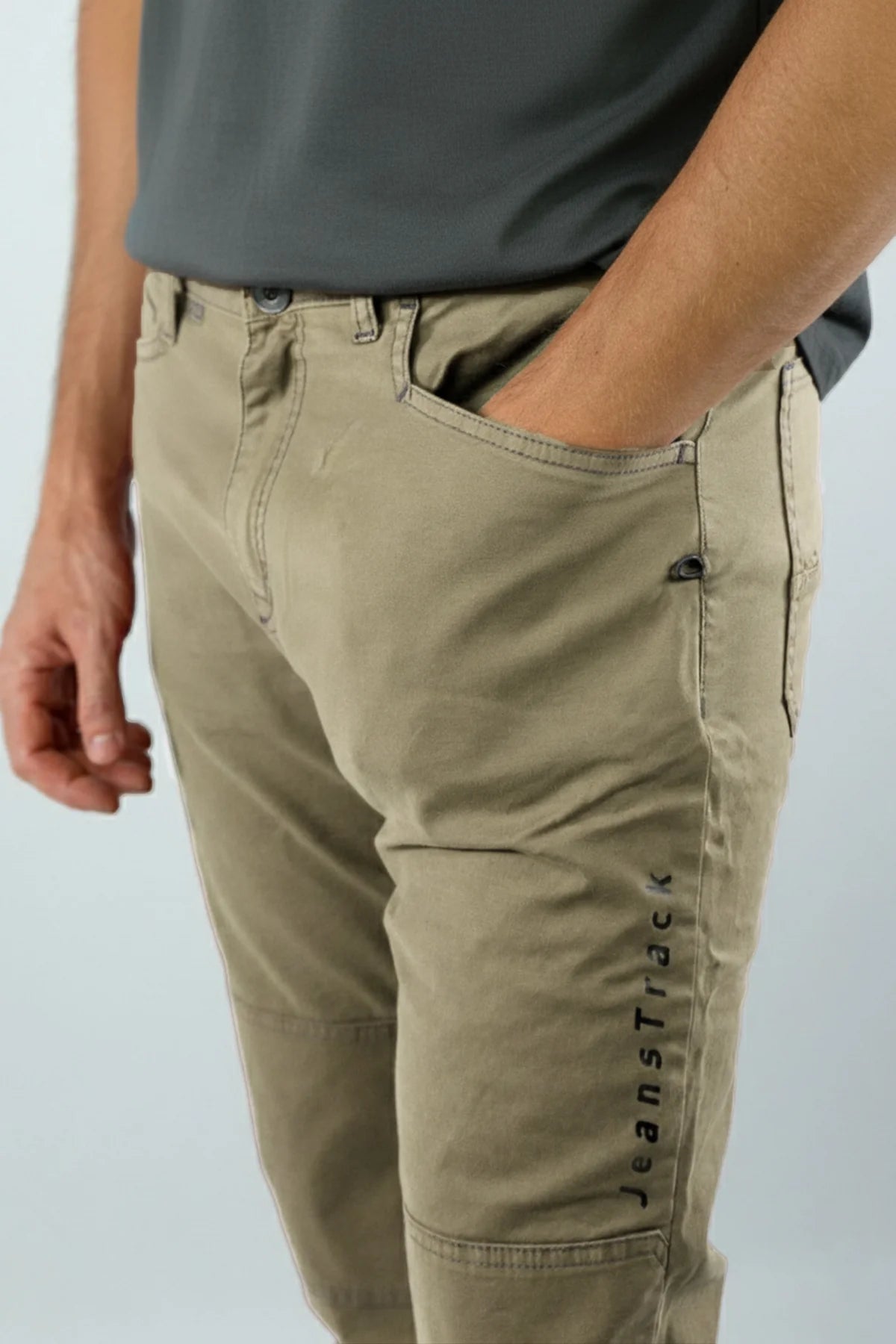 Pantalón Escalada Jeanstrack Trekking Roca Espinela Hombre