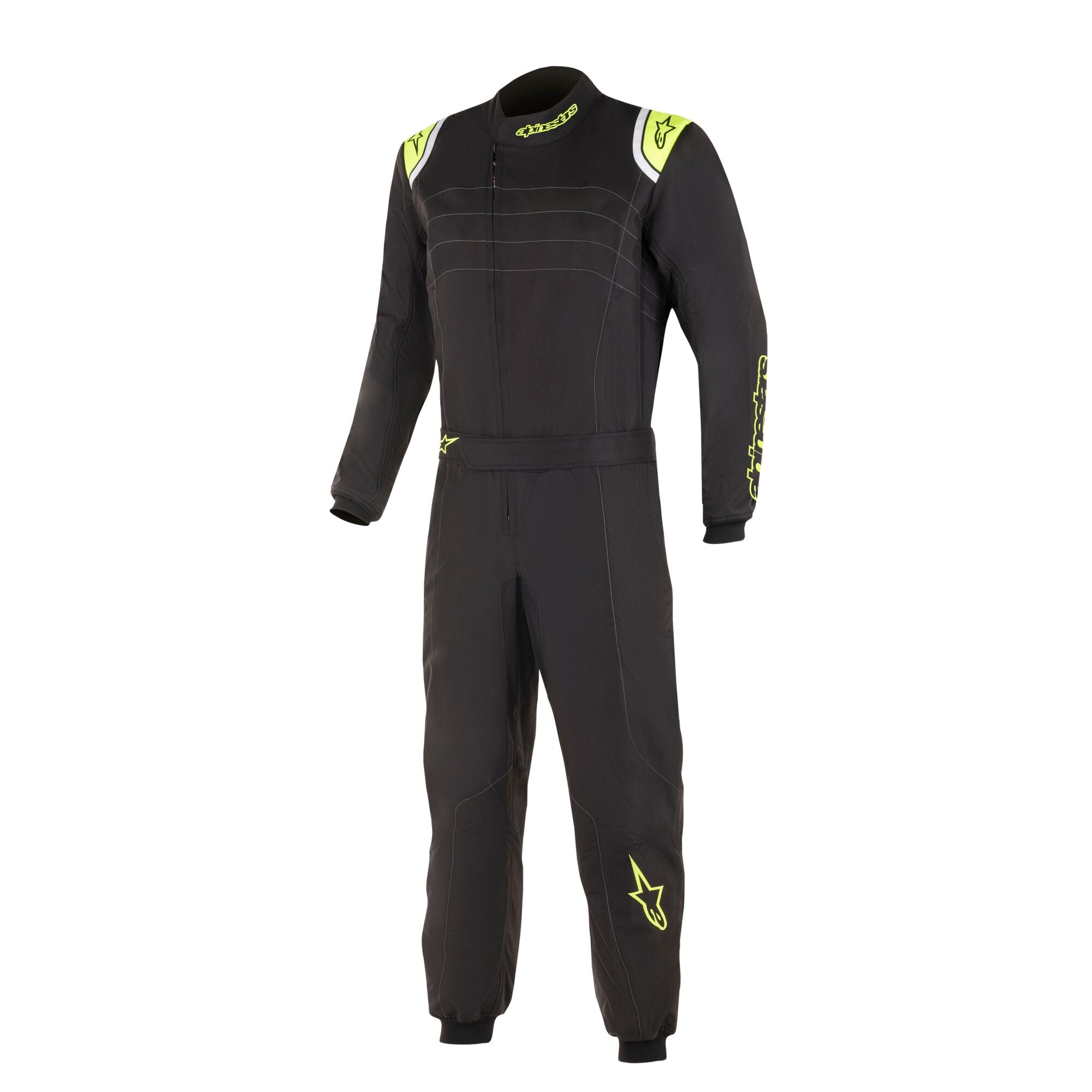 Buzo Karting niño Astars Kmx-9 V3 - Negro/Amarillo 140