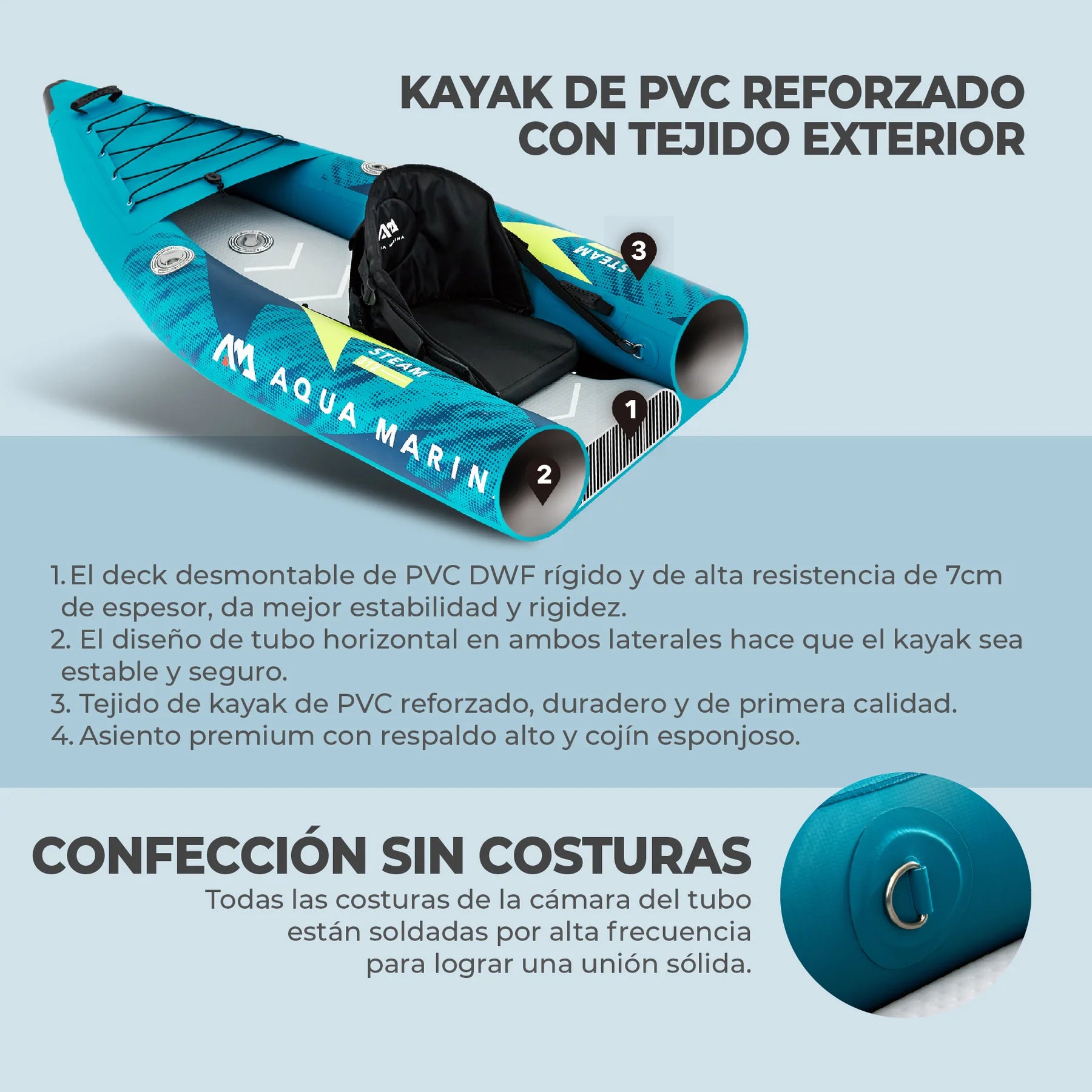 Kayak Aqua Marina Steam Single
