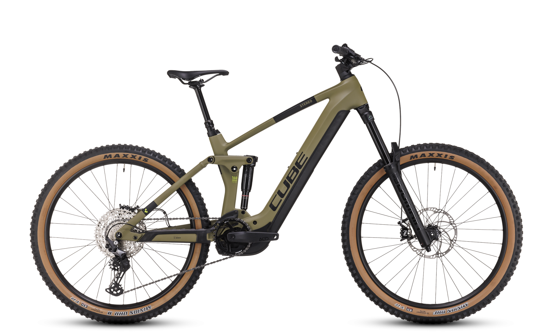 Cube Bicicleta Stereo Hybrid 160 HPC Race 750 27.5 Olive´n´Green - Rideshop