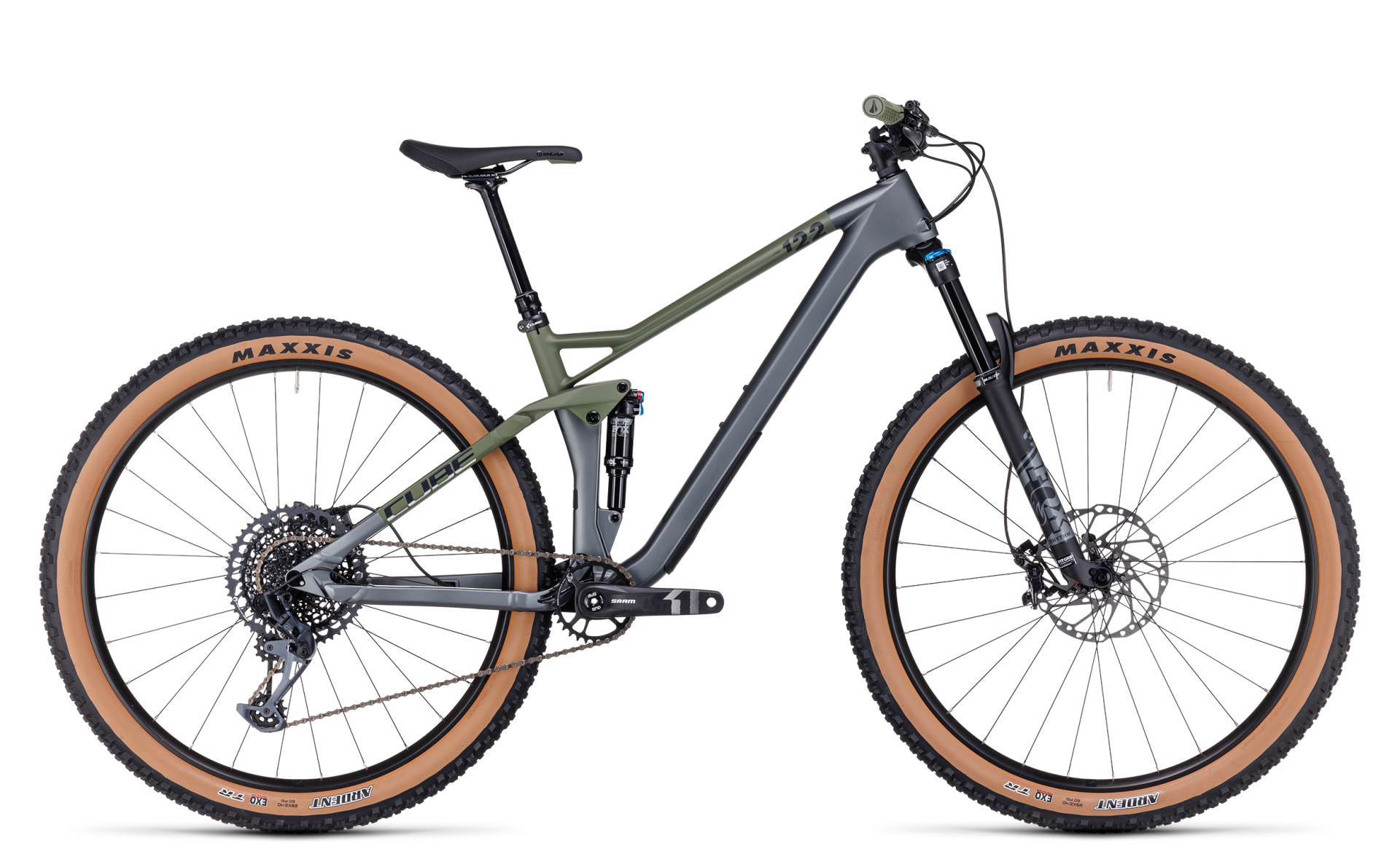 Cube Bicicleta Stereo ONE22 HPC TM 29 Flashgrey´n´Olive - Rideshop