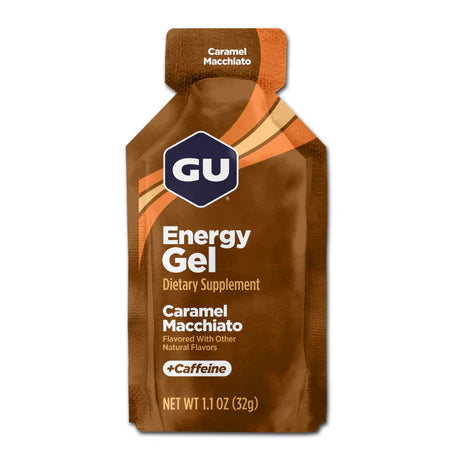 Caja de Geles Caramel Macchiato 24 GU Energy
