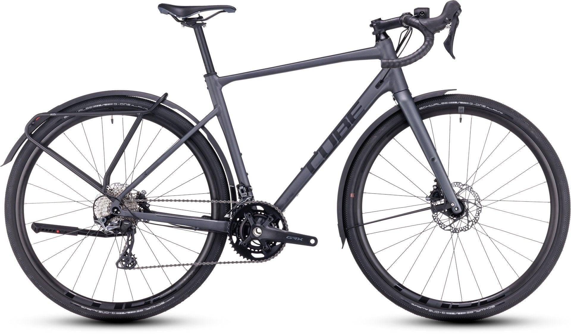 Cube Bicicleta Gravel Nuroad Race FE Grey´n´black - Rideshop