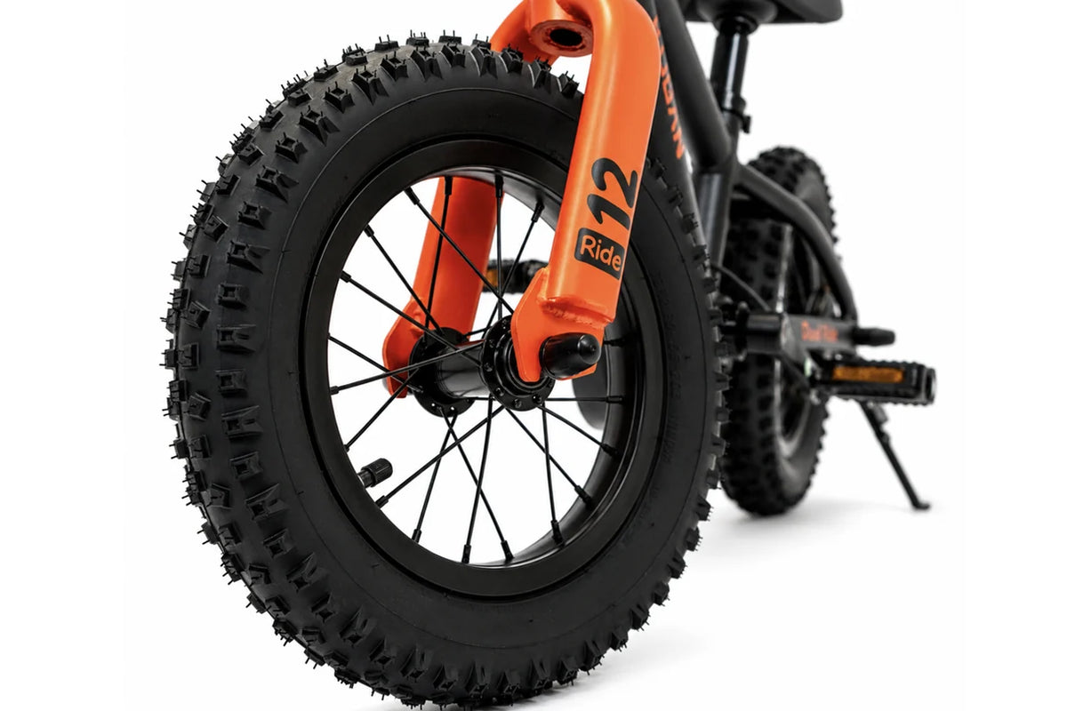 Bicicleta Niño Kugan Dual Ride 12 Black Orange