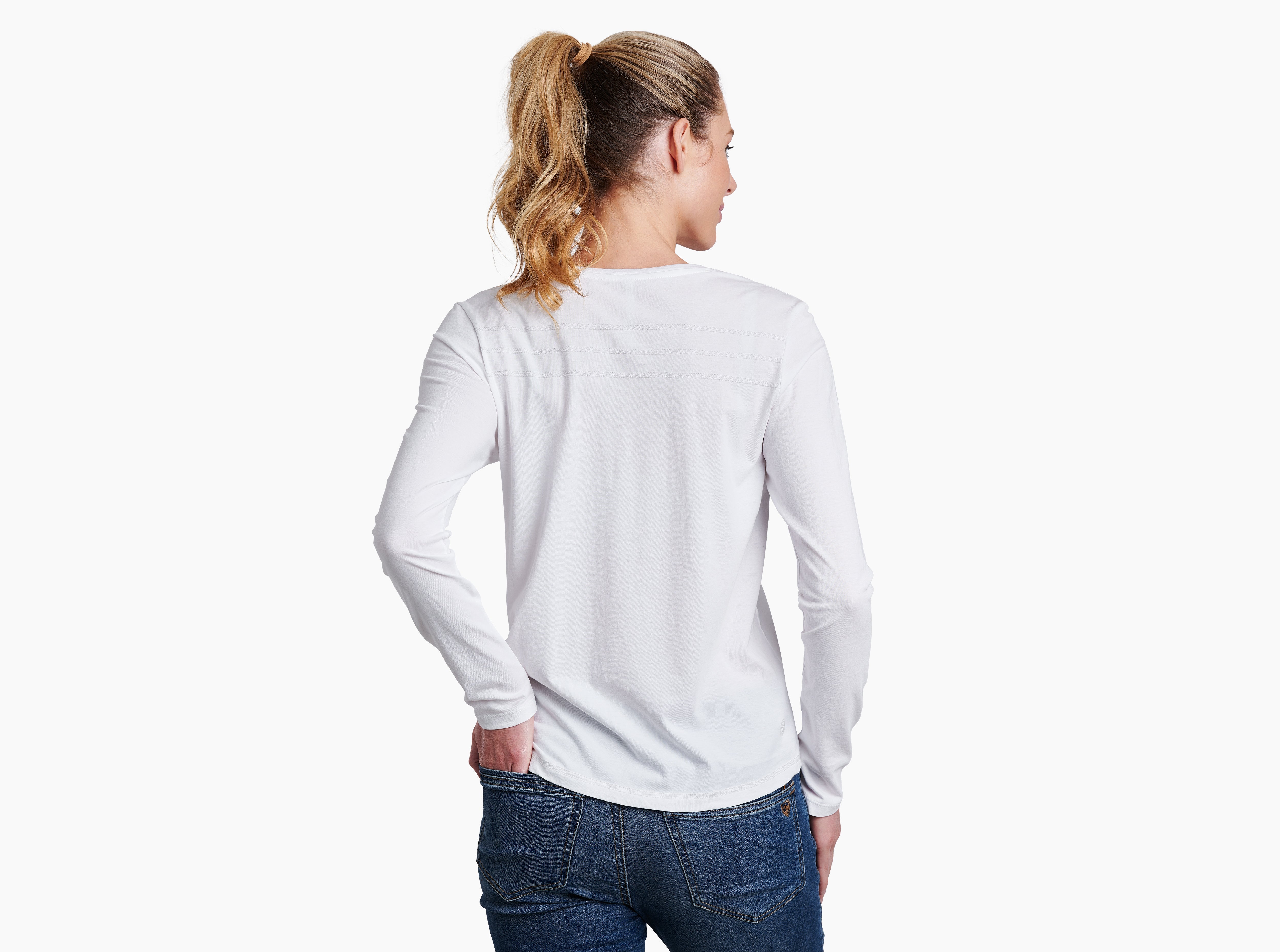 Polera Kühl Arabella V Neck LS
