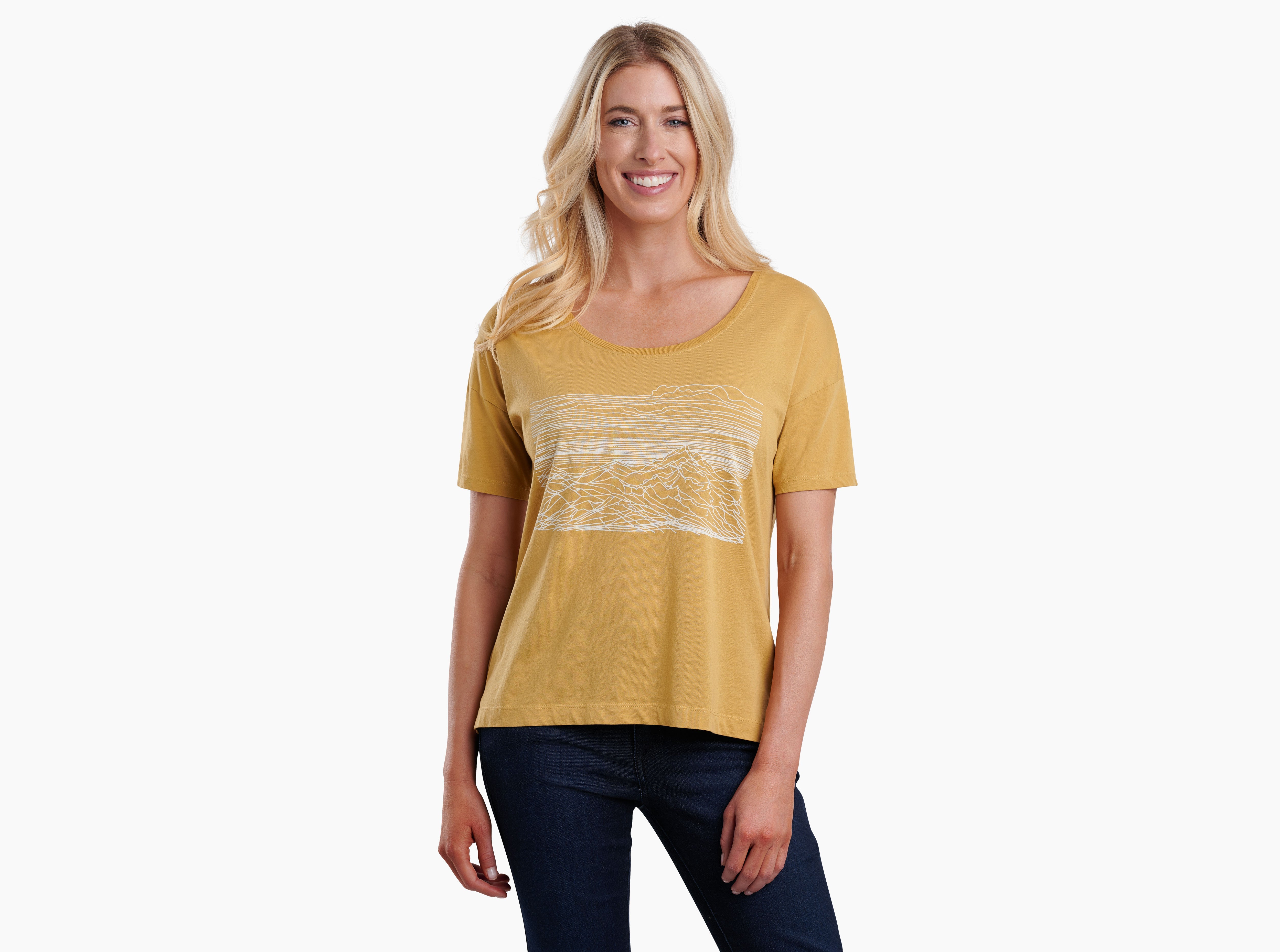 Polera Kühl Mountain Sketch Graphic Tee