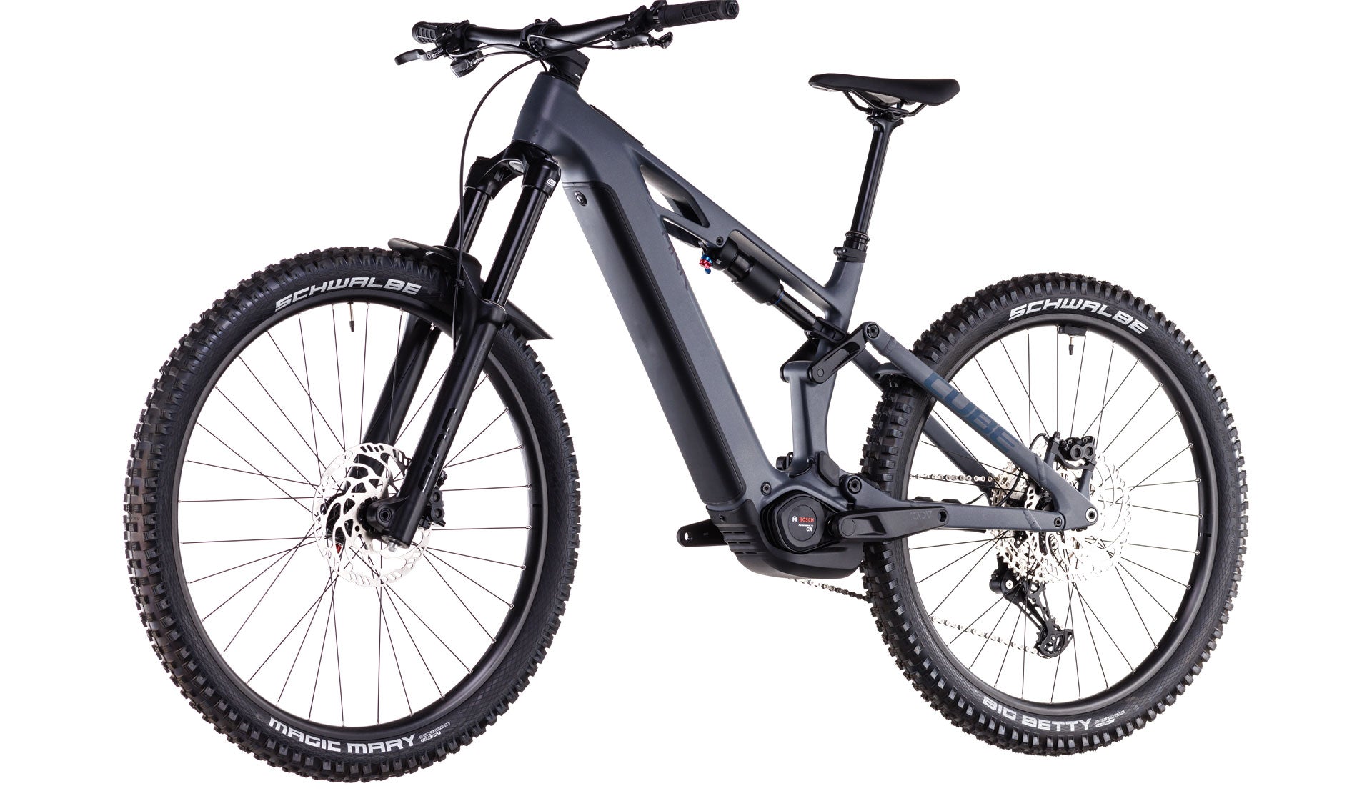 Bicicleta Eléctrica Cube Stereo Hybrid One77 HPC Race 800 Slapgrey´n´prism