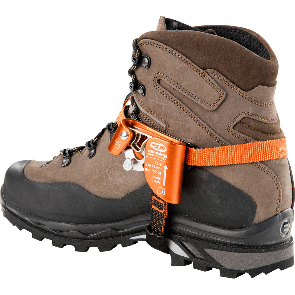 Bloqueador Quick Step-A Climbing Technology Pie Derecho Naranja