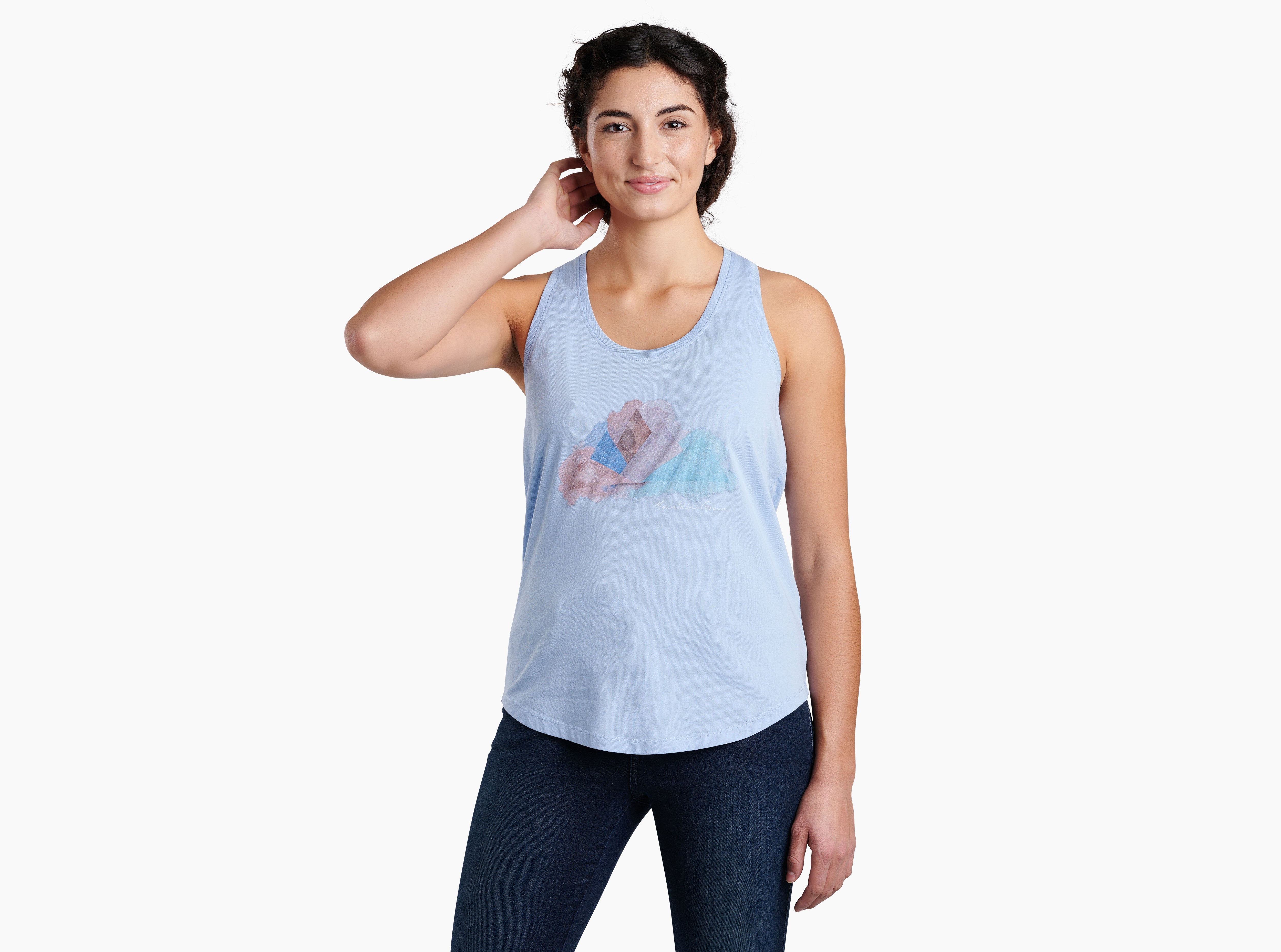 Polera Kühl Watercolor Graphic Tank