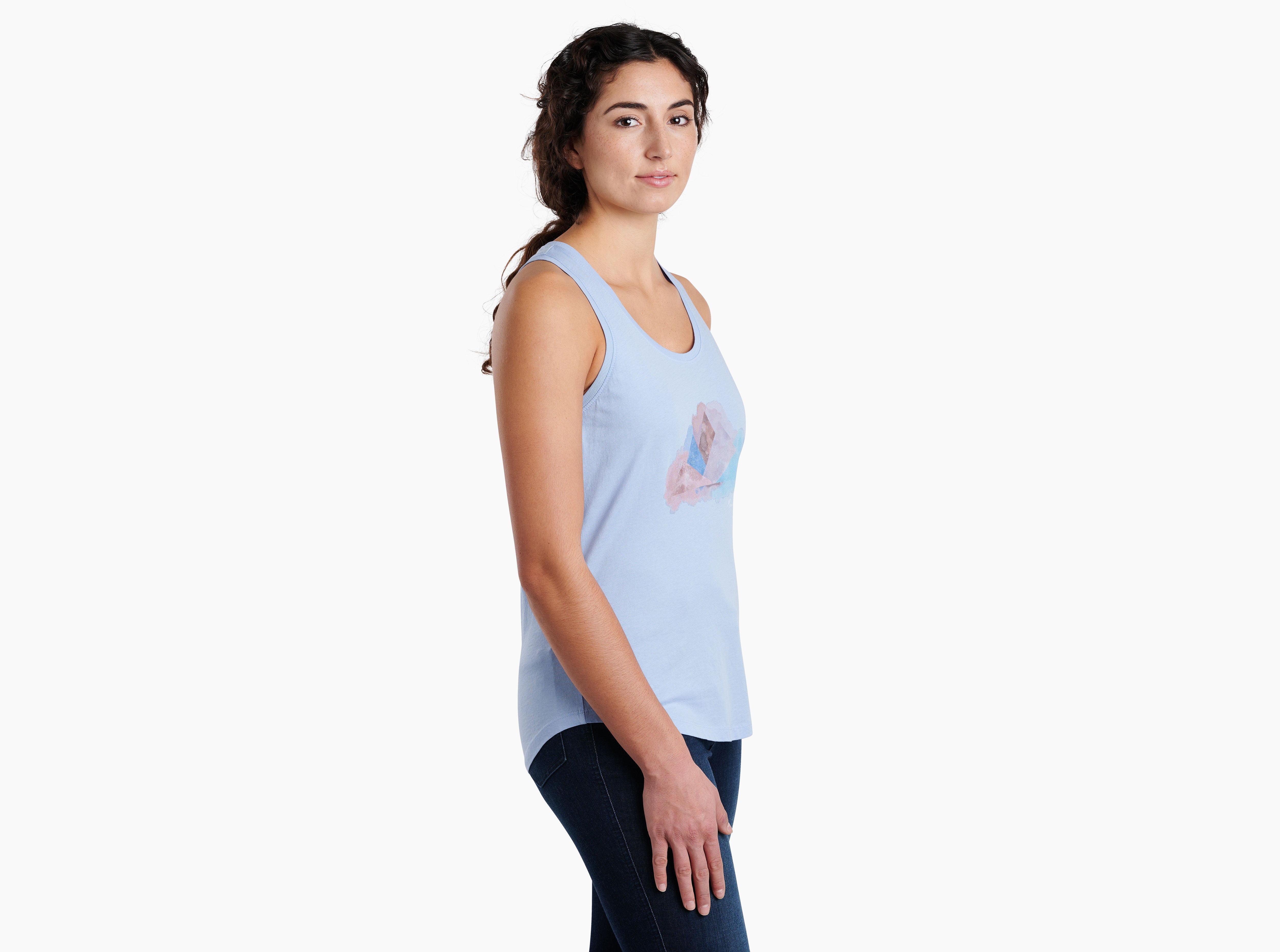 Polera Kühl Watercolor Graphic Tank