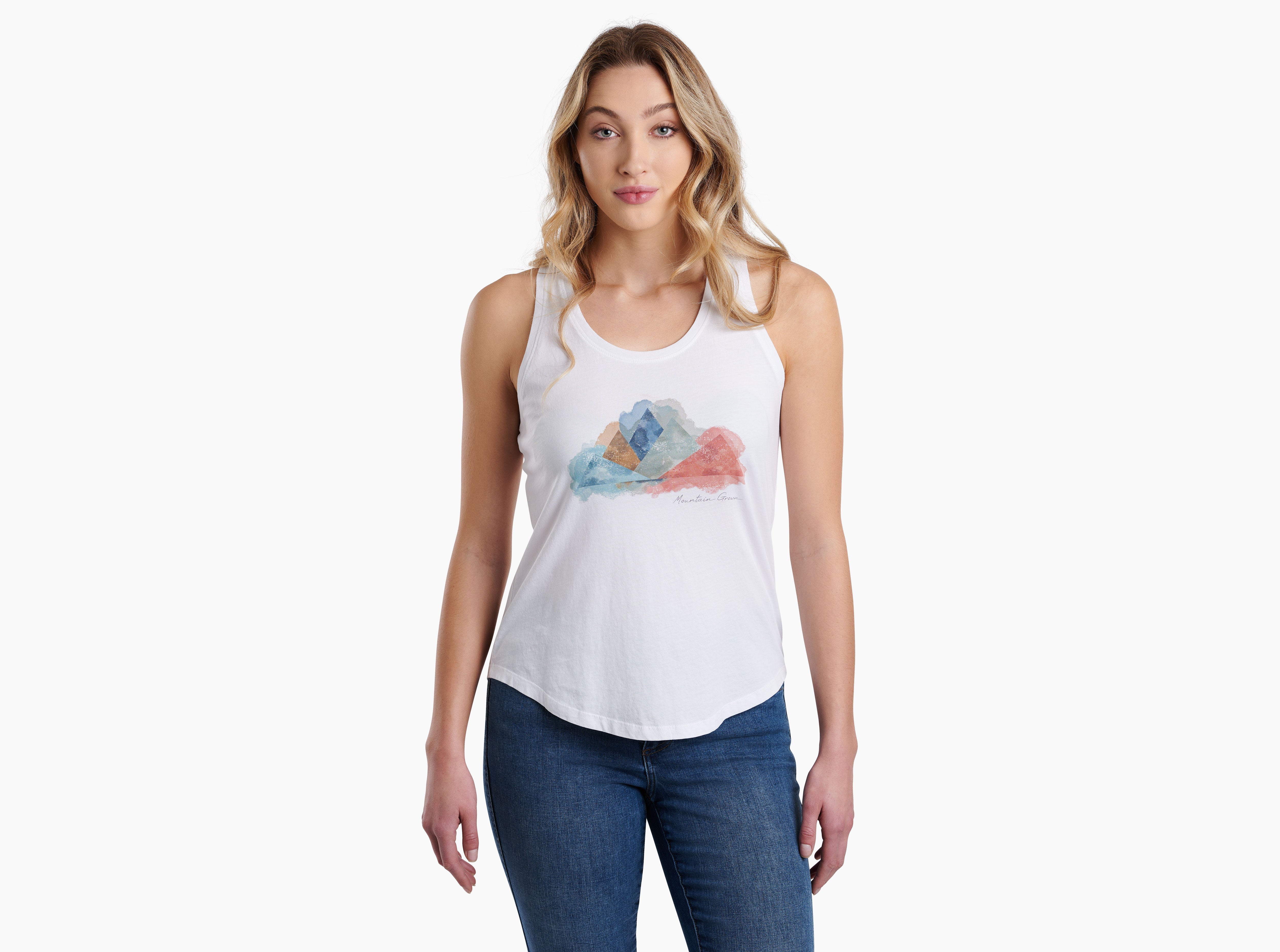 Polera Kühl Watercolor Graphic Tank