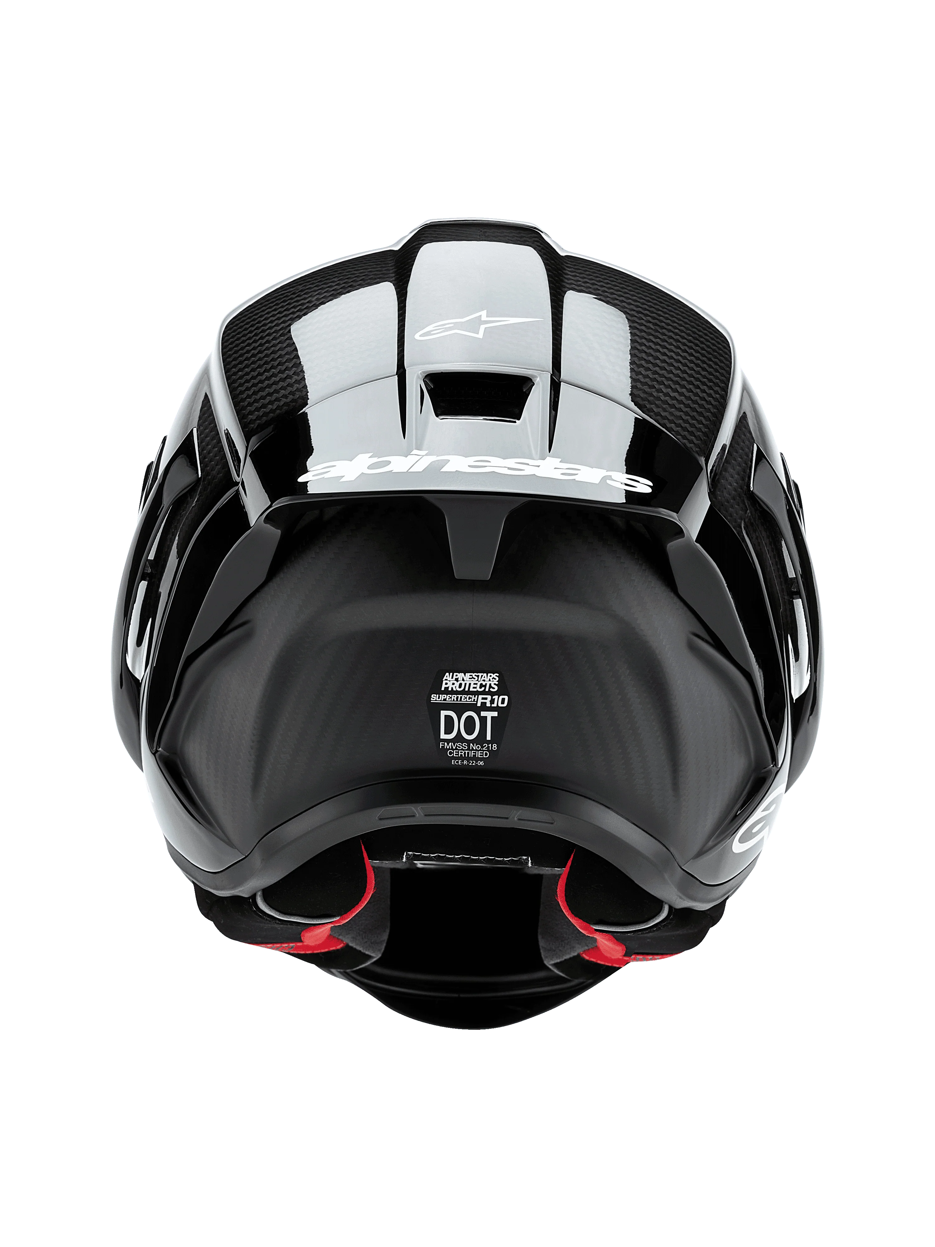 Casco Moto Alpinestars Supertech R10 Solid Casco Negro