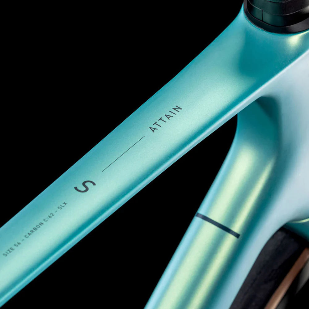 Bicicleta Ruta Cube Attain C:62 SLX Lagoon´n´Black | Entrega desde 15 Diciembre 2025