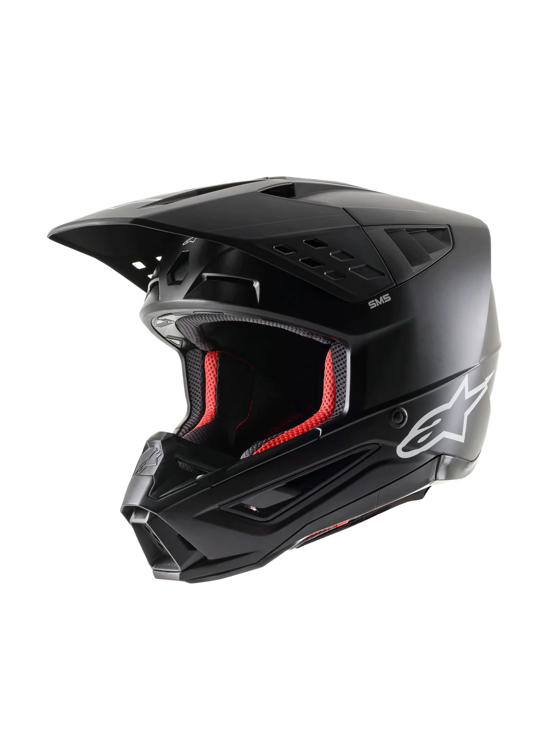 Alpinestars Casco Moto SM5 Solid ECE 22.06 Negro Mate