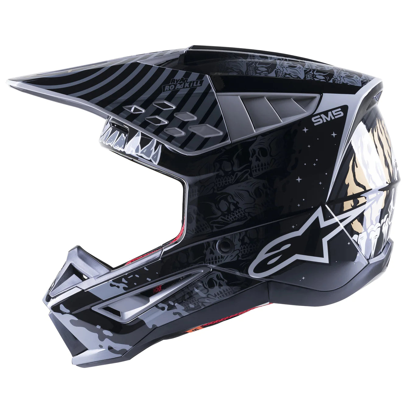 Alpinestars Casco Moto SM5 Solar Flare - Rideshop