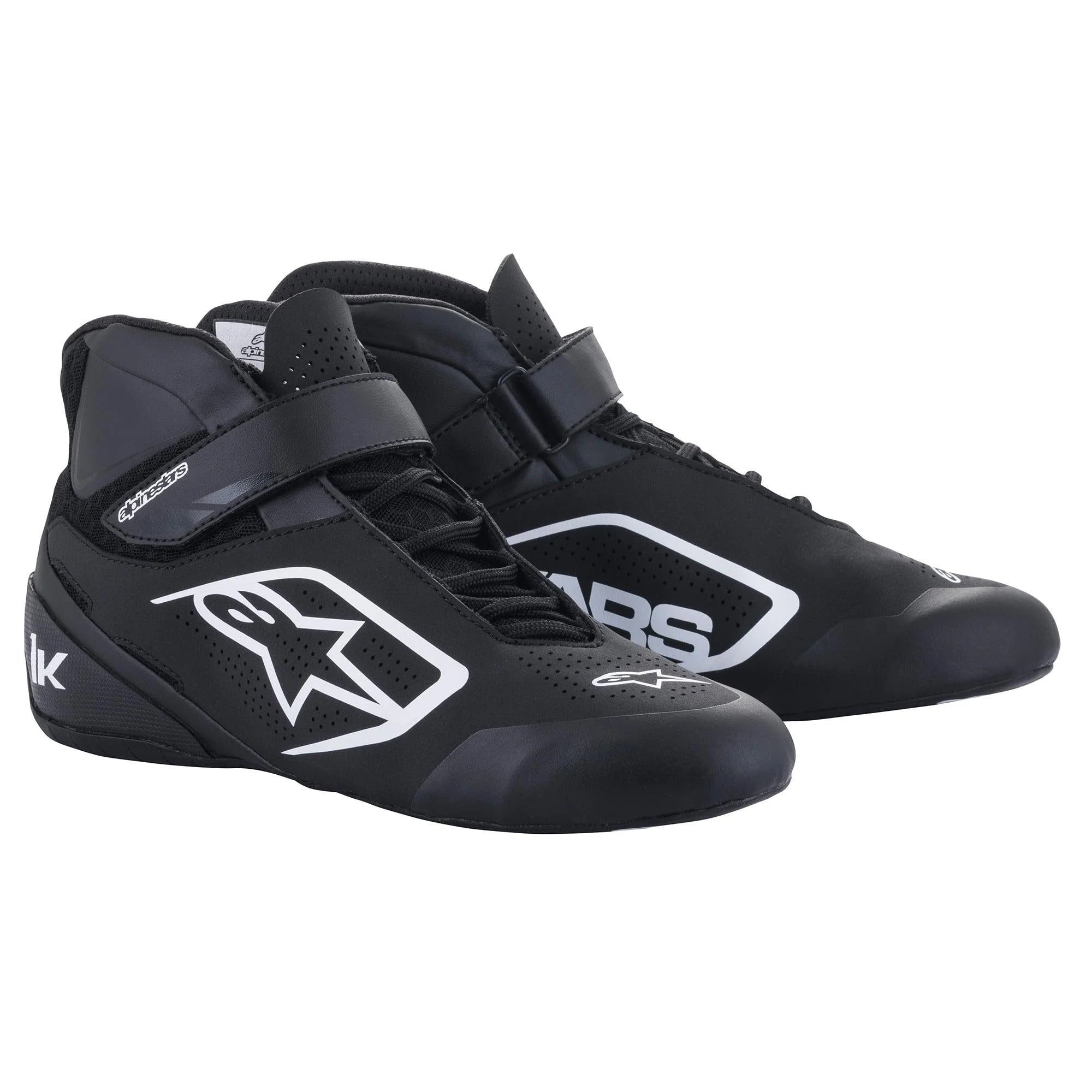 Zapatillas Auto Alpinestars Tech-1K V2 Negro Blanco