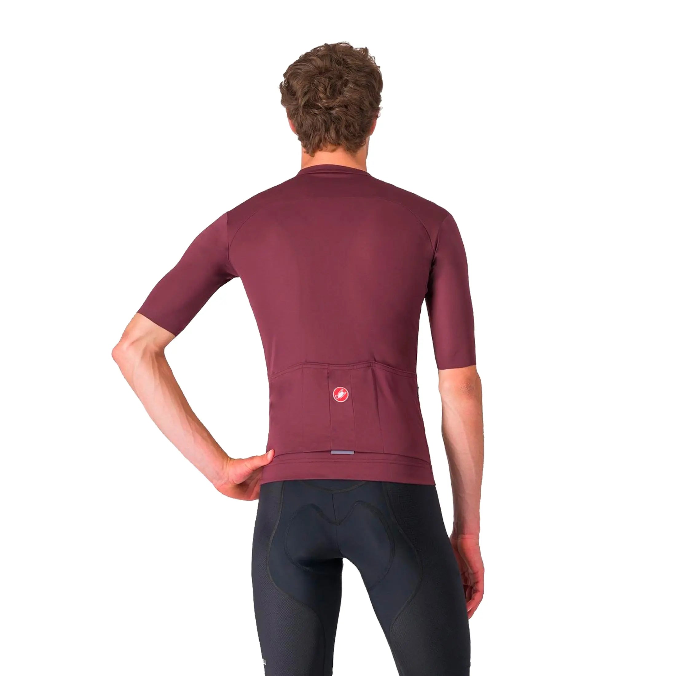 Jersey Castelli Prologo Lite Deep Bordeaux
