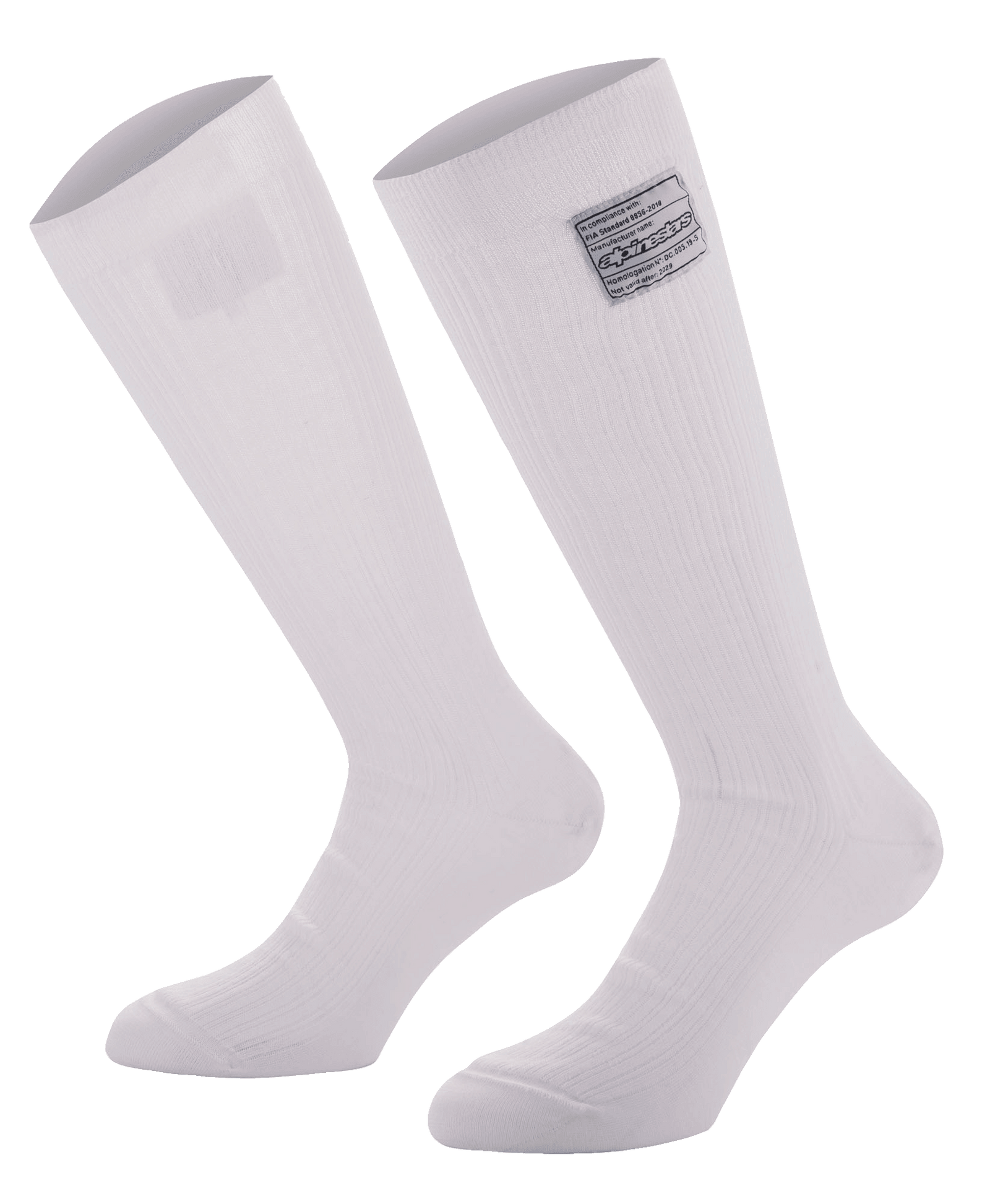 Calcetines Auto Alpinestars Race V4 - Blanco S