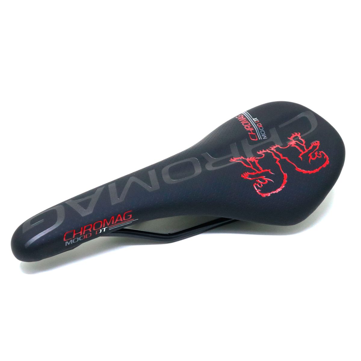 Chromag Asiento Mood DT Synt Chromo Rails Blk/Red - Rideshop