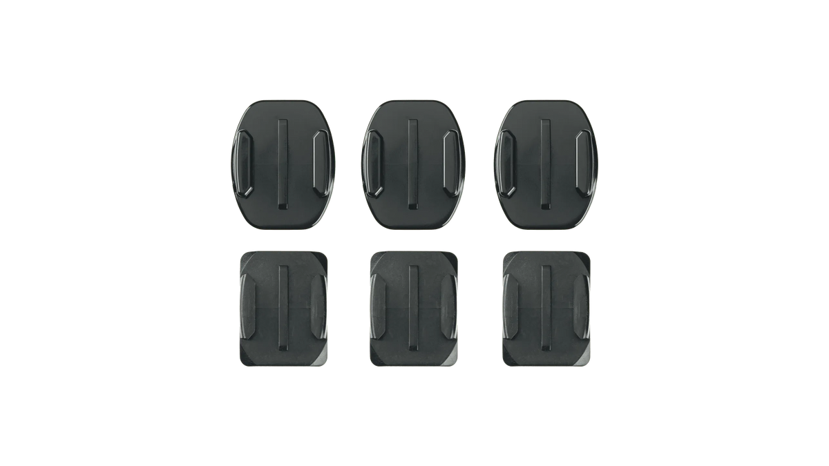 Accesorio GoPro Soportes Adhesivos Curvos y Planos (Curved + Flat Adhesive Mounts)