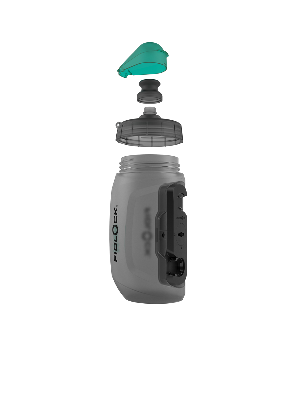 Botella Fidlock Twist 450 Antibacteriana Con Bike Base