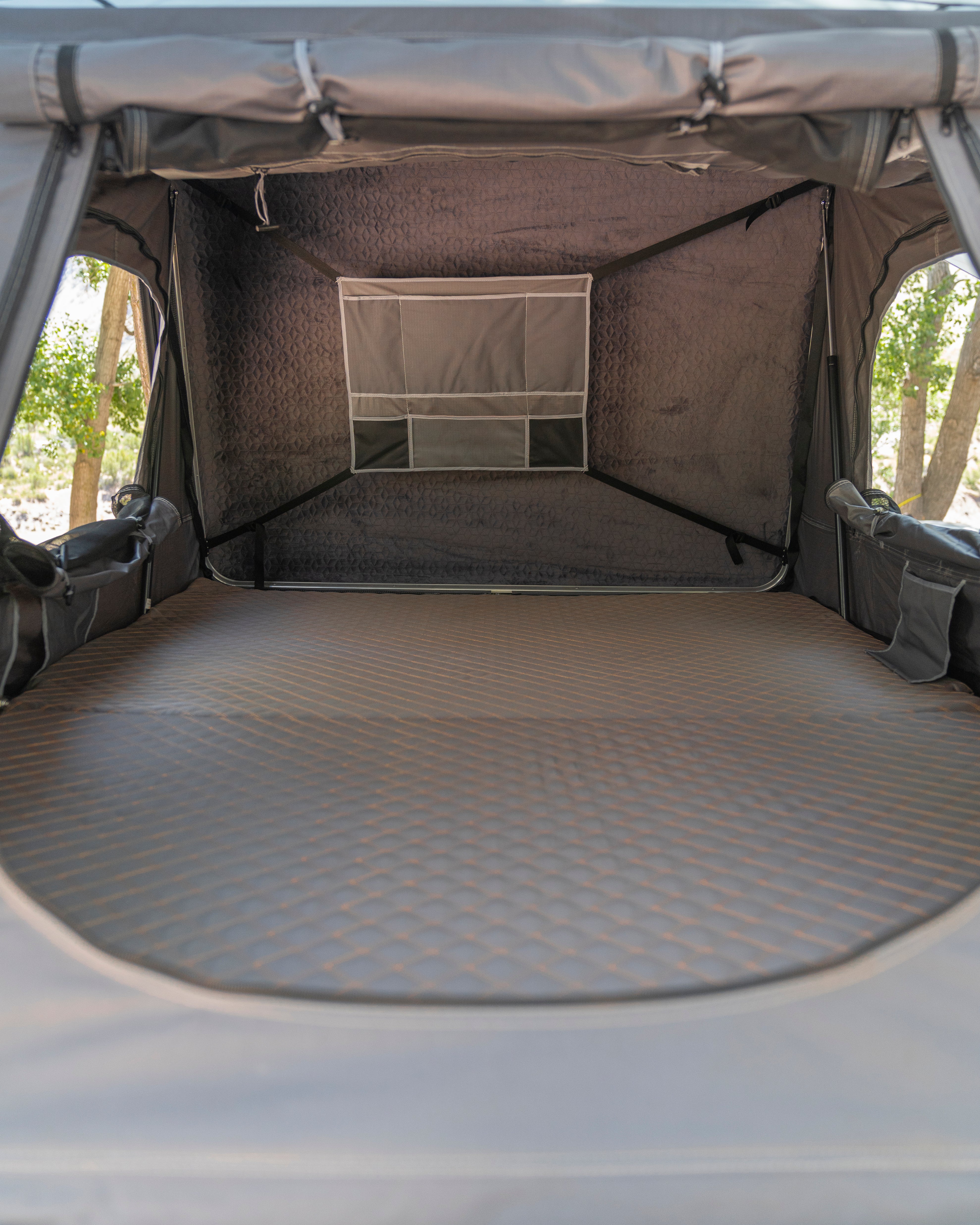 Carpa de techo ABS lateral + anexo, 2 a 3 personas AndesRacks