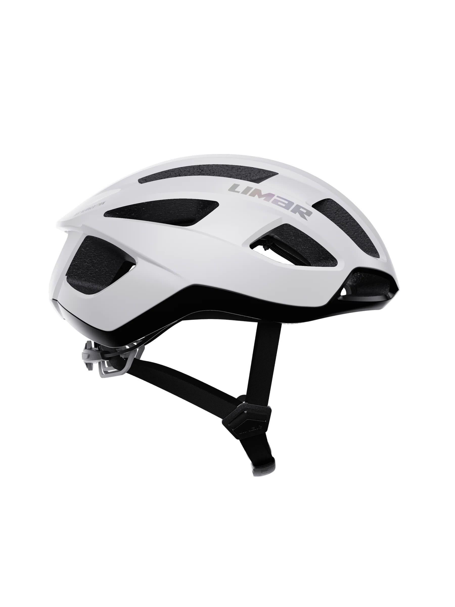 Casco Bicicleta Limar Air Stratos + Mips (Blanco + Iridiscente)