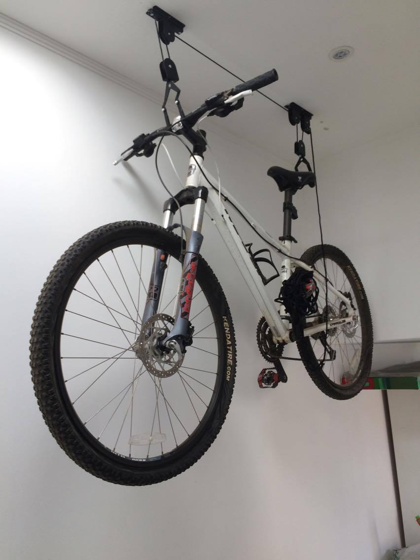 Alzador / colgador de bicicleta, kayak y otros - AndesRacks