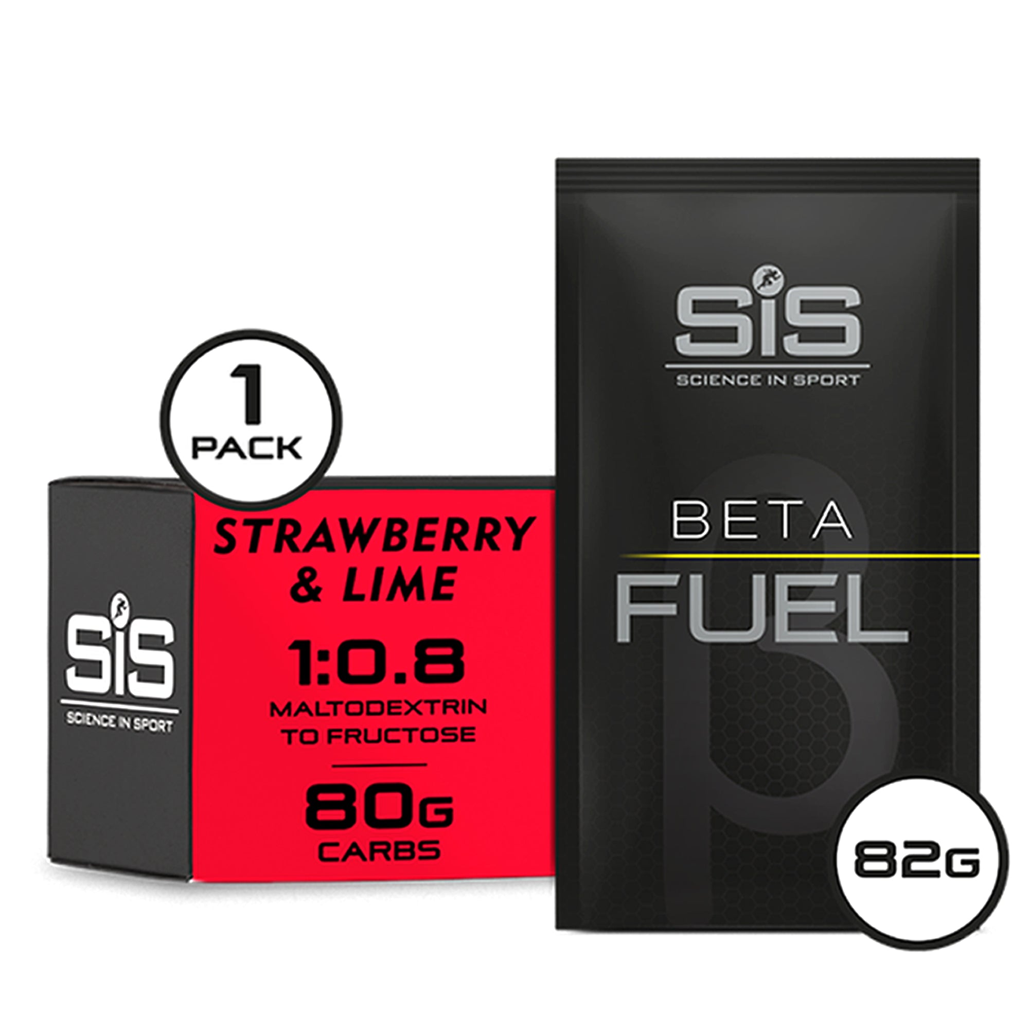 SIS Polvo Beta Fuel Frambuesa & Lima 82g - Rideshop