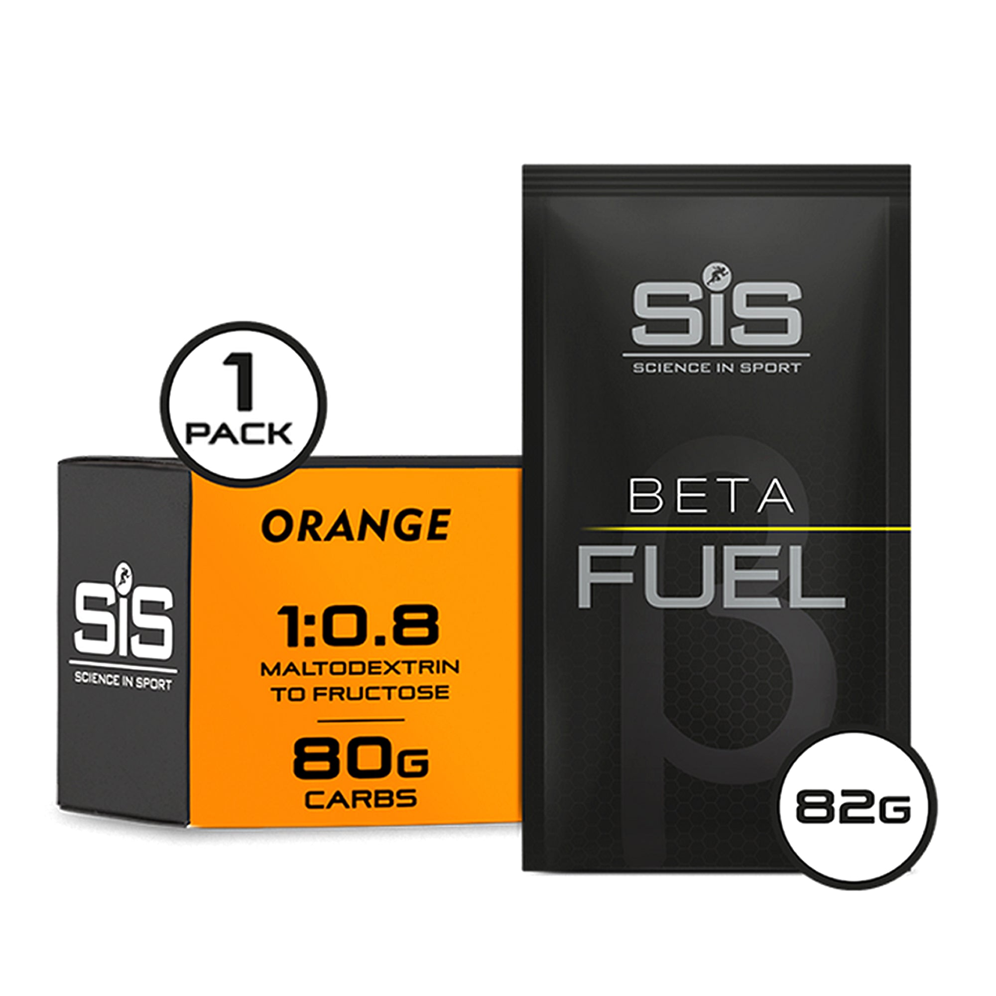 SIS Polvo Beta Fuel Naranja 82g - Rideshop