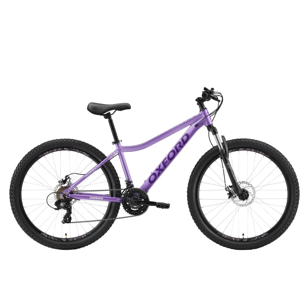 Bicicleta Infantil Oxford 27.5 Halley Lila Negro