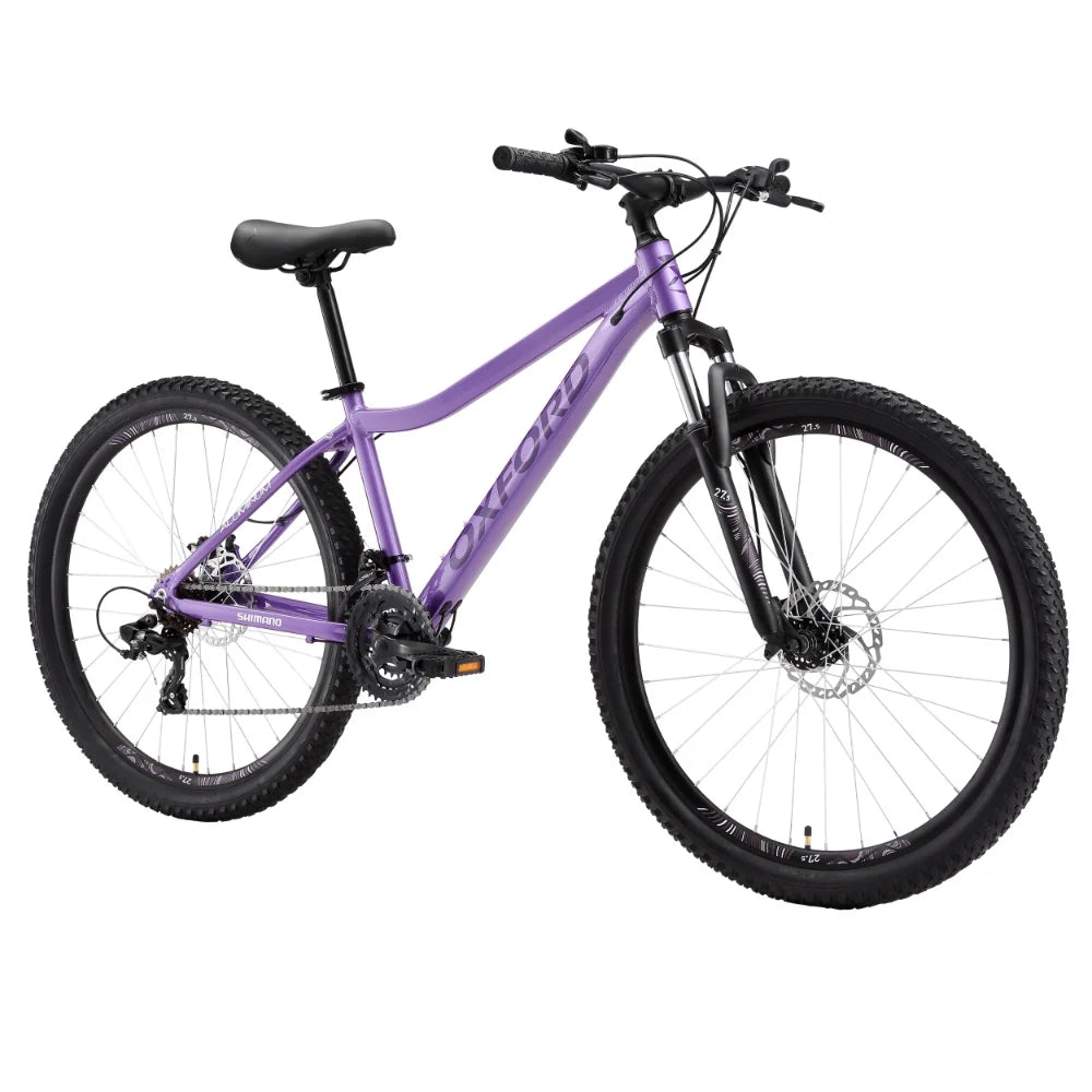 Bicicleta Infantil Oxford 27.5 Halley Lila Negro
