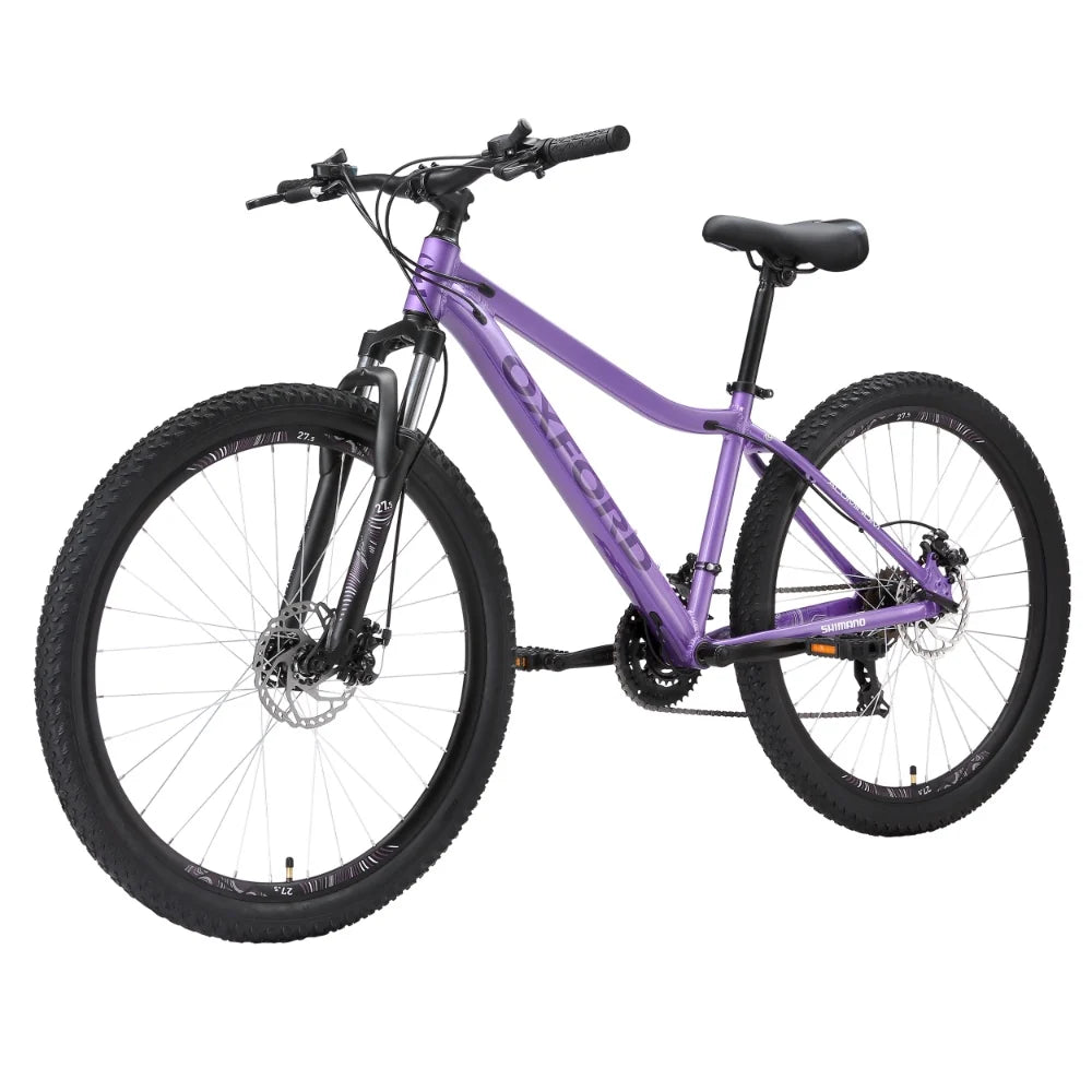 Bicicleta Infantil Oxford 27.5 Halley Lila Negro