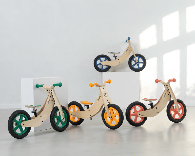 Bicicleta de Equilibrio de Madera para Niños Roda Start - vista 13