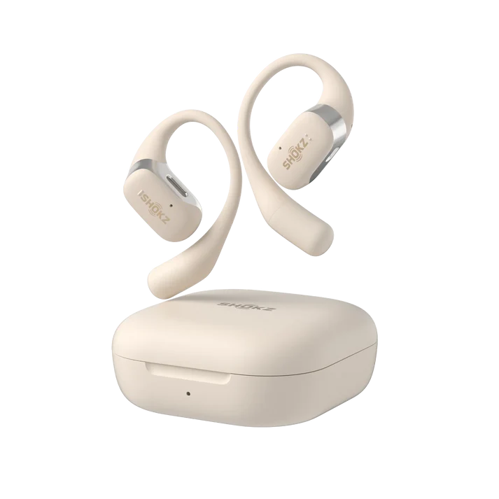 Audífonos Bluetooth Shokz OpenFit Beige