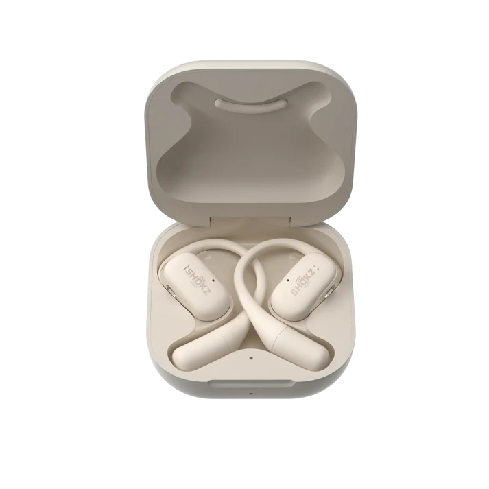 Audífonos Bluetooth Shokz OpenFit Beige