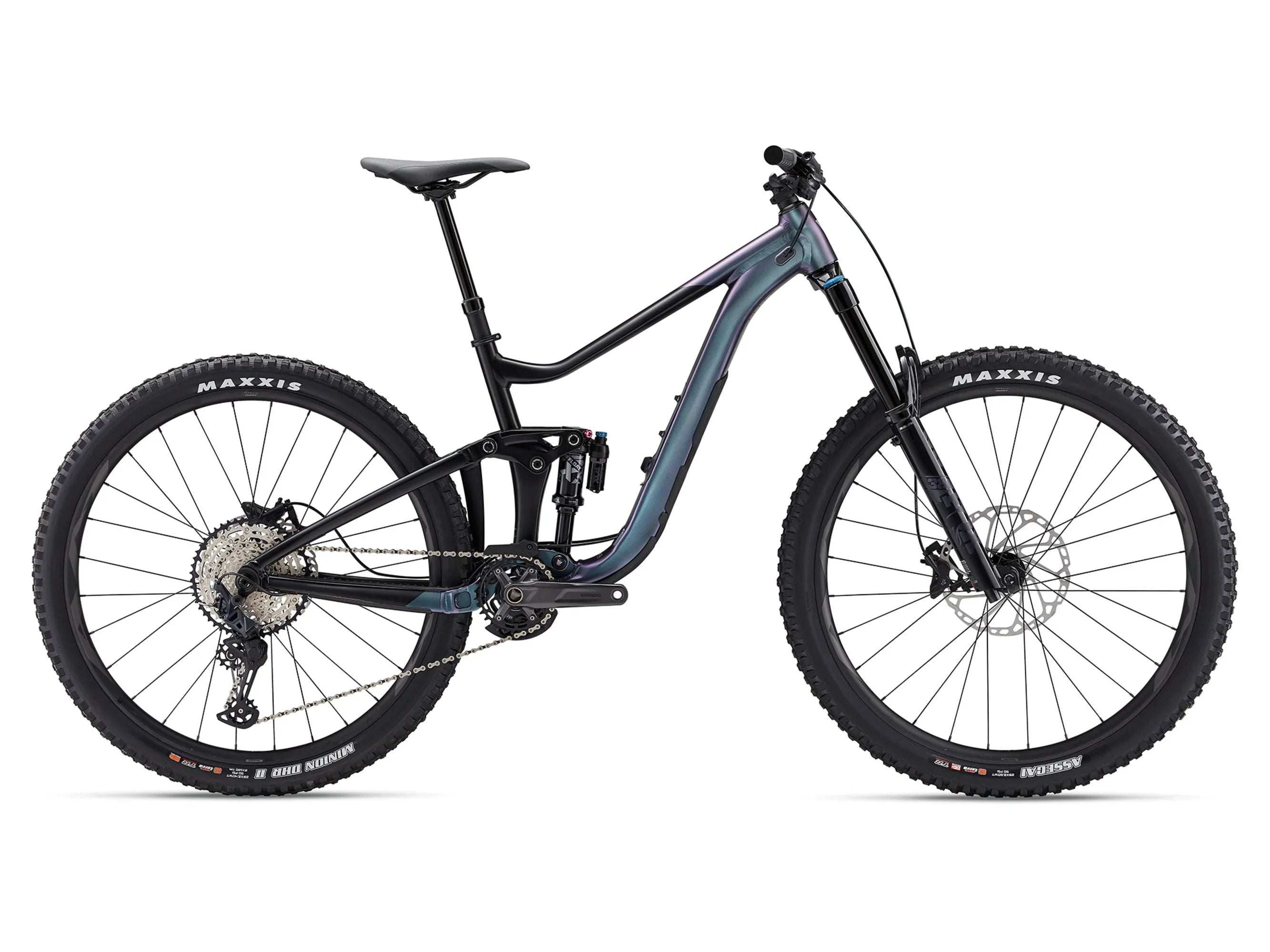 Bicicleta Enduro Giant Reign 1 Blue Dragonfly Black