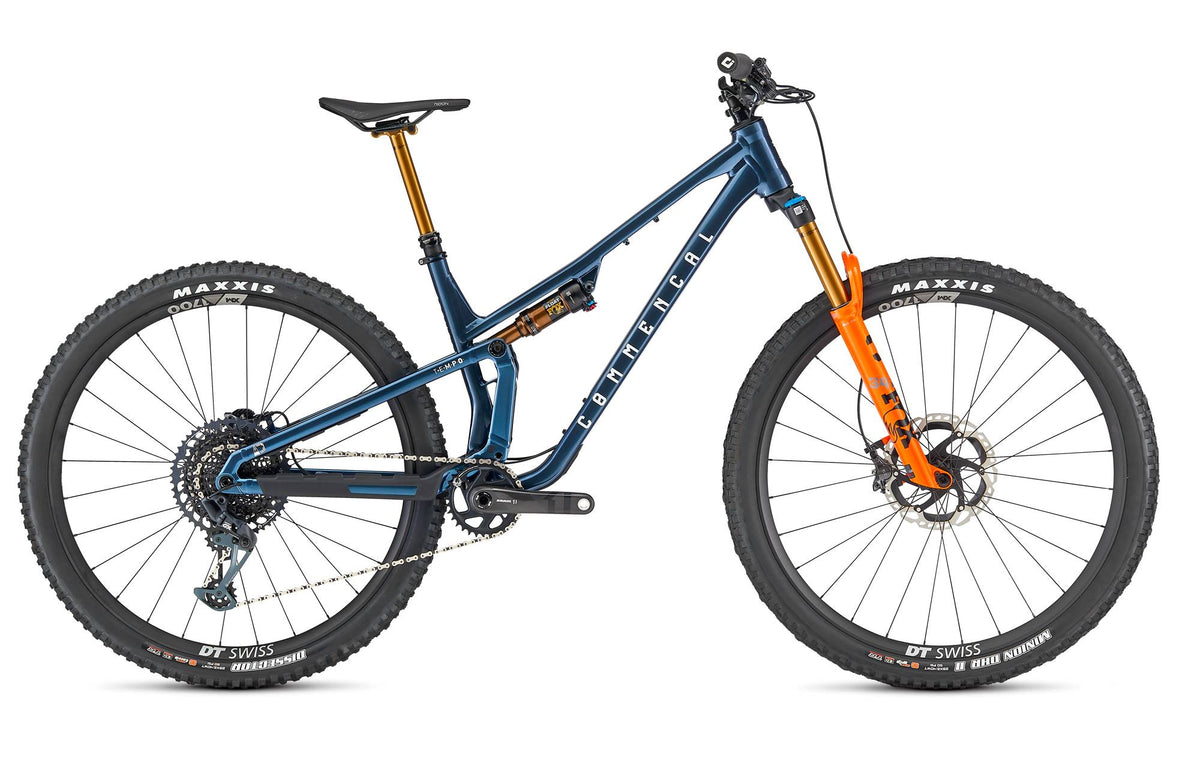 Bicicleta Enduro Commencal T.e.m.p.o. Signature Sparkly Blue - vista 1
