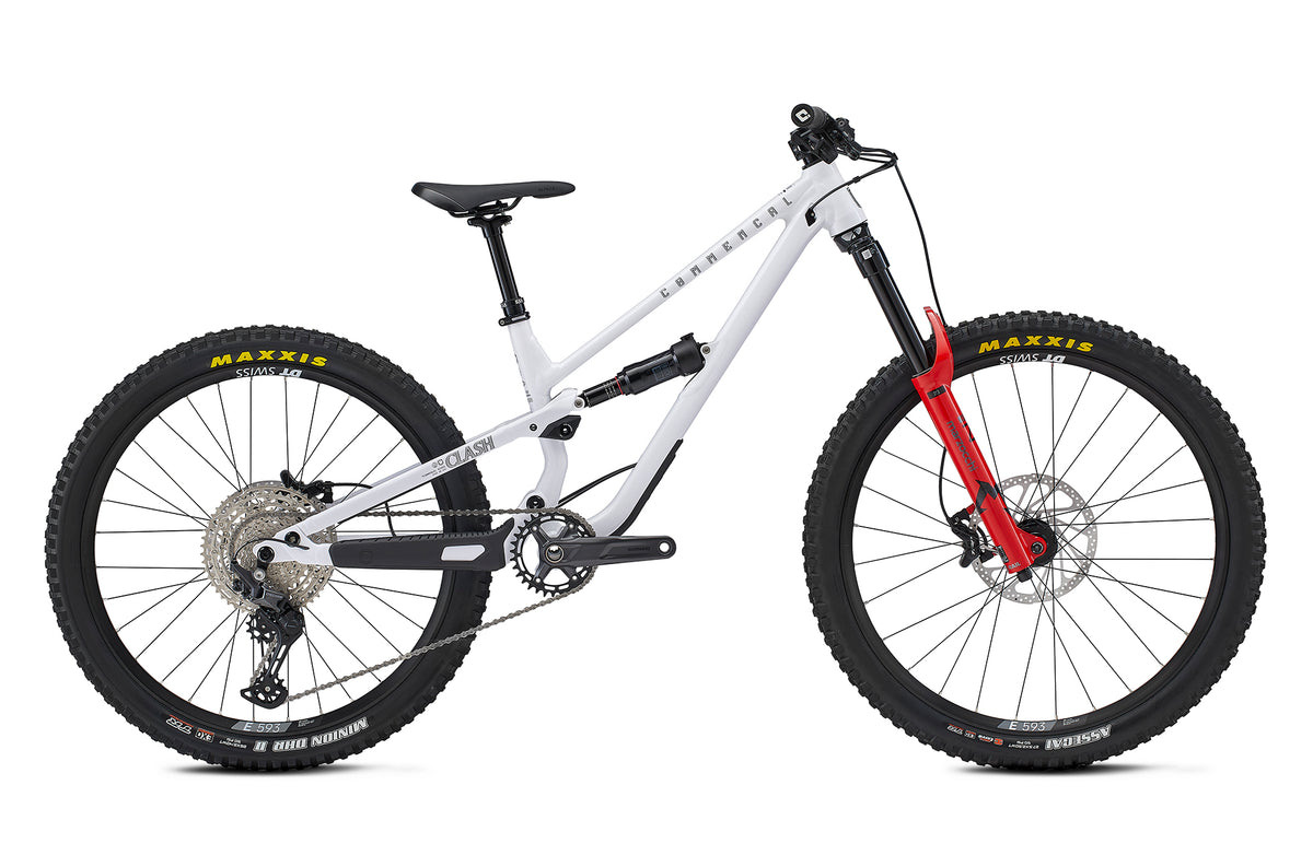 Bicicleta para Niños Commencal Clash XS Pure White 2026 - vista 1