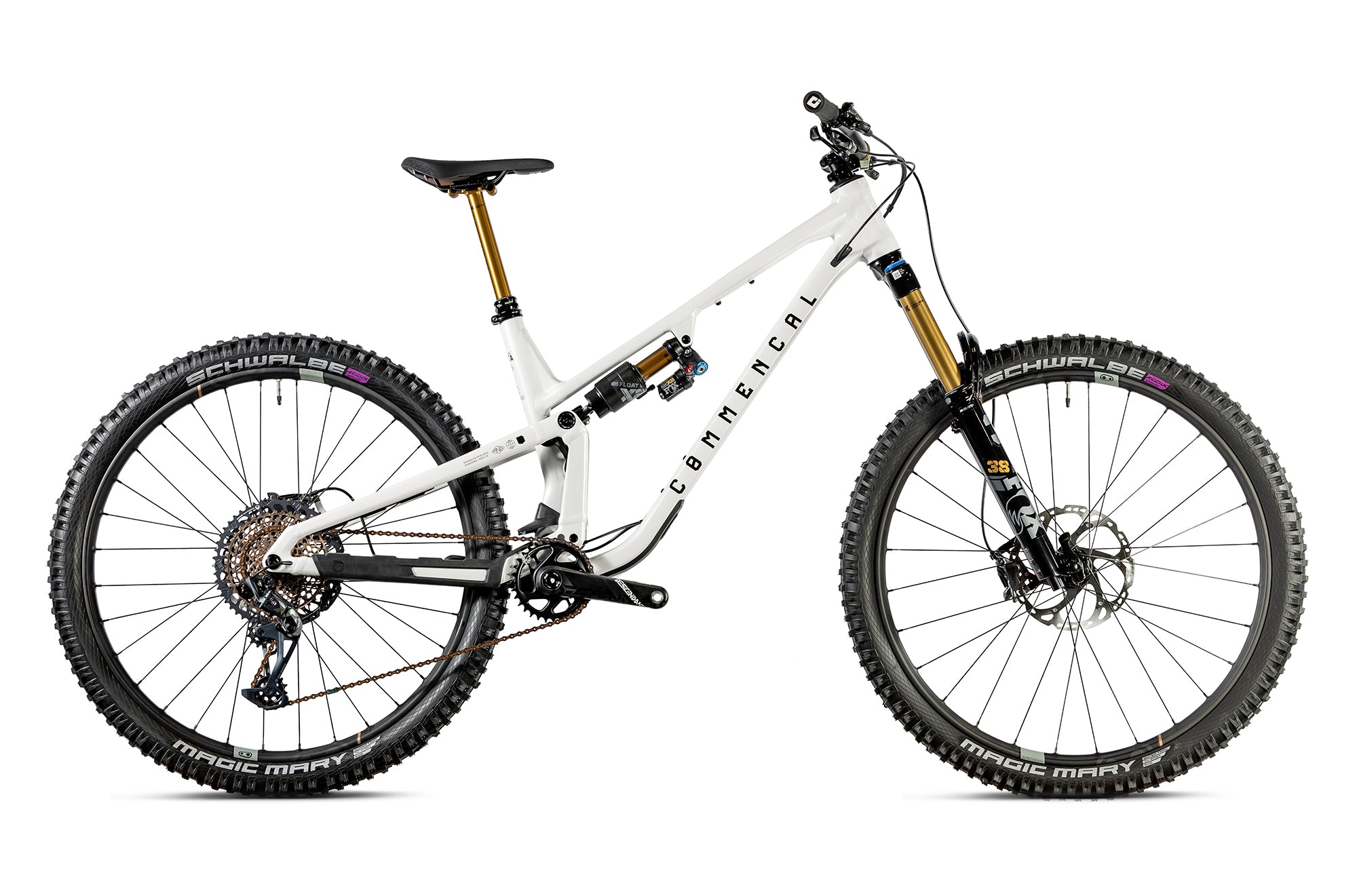 Bicicleta Enduro Commencal Meta V5 Limited Edition Clear Silver