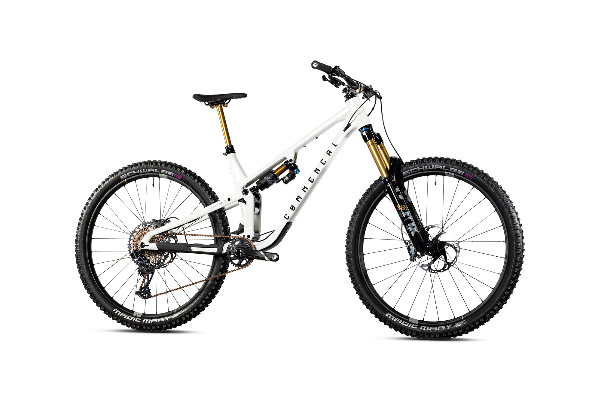 Bicicleta Enduro Commencal Meta V5 Limited Edition Clear Silver